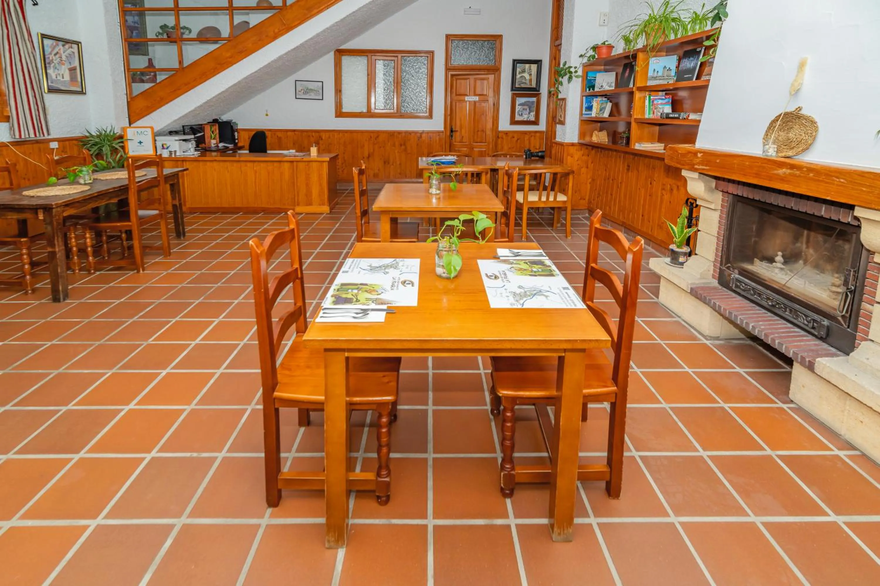 Lobby or reception in Hotel La Fragua I