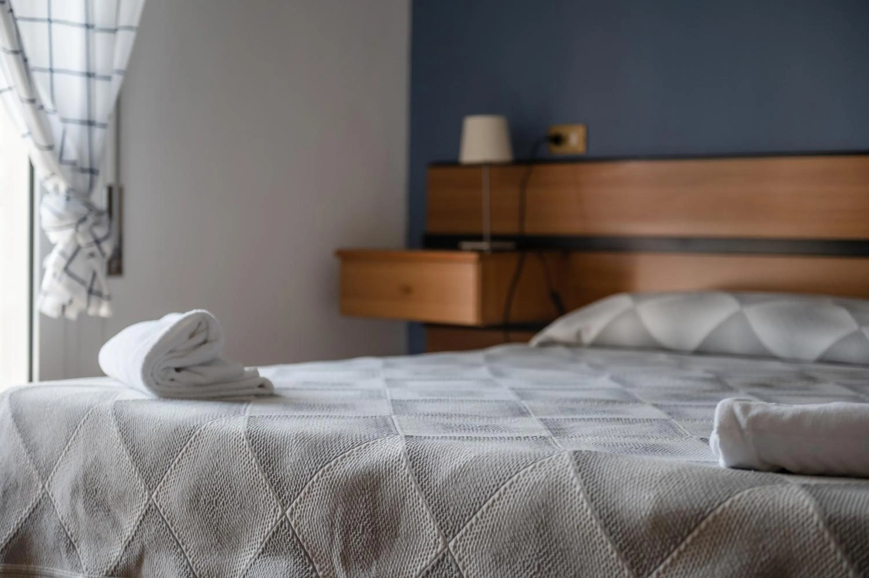 Bed in Hotel Concordia