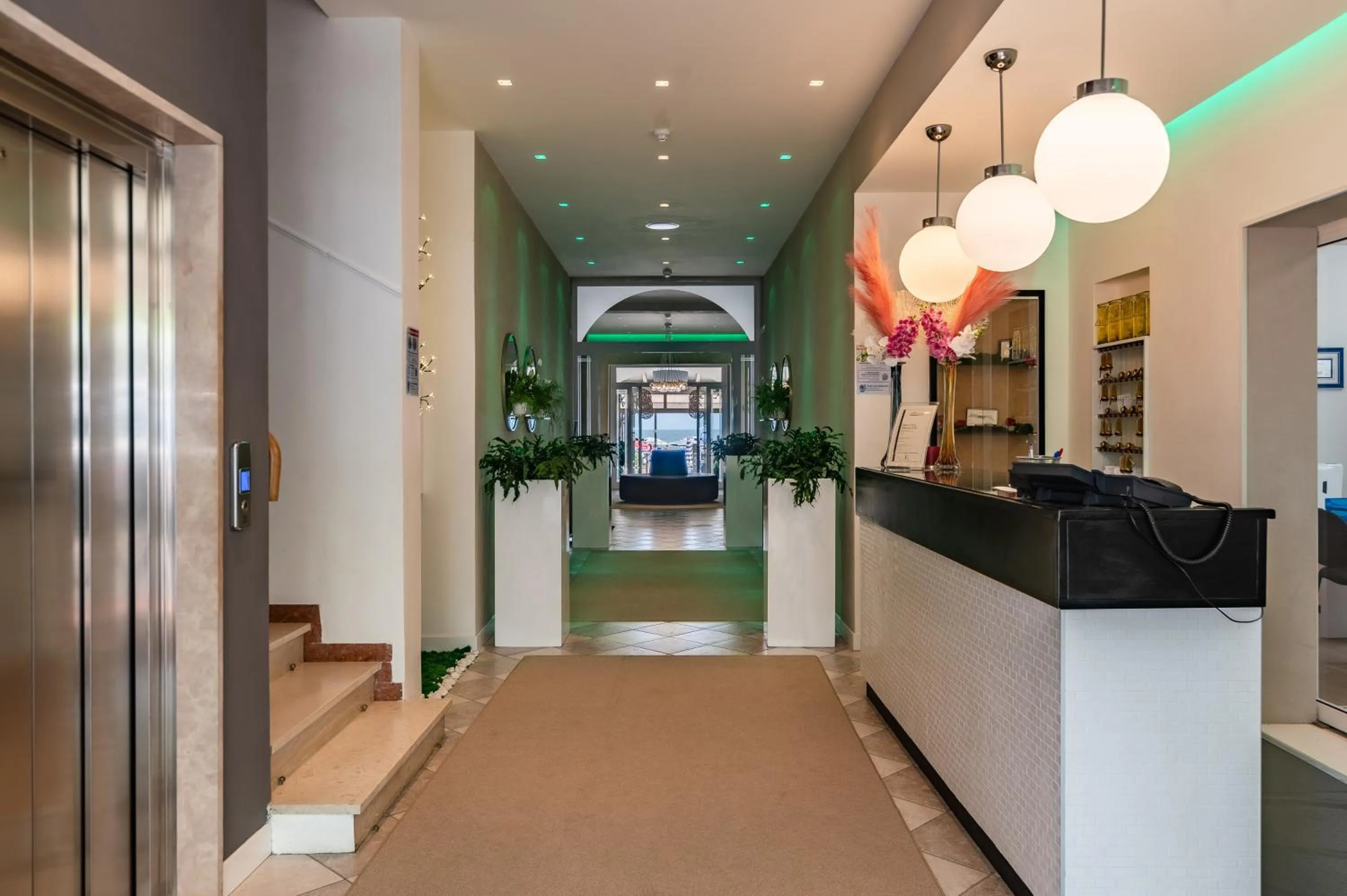 Lobby or reception in Hotel Concordia