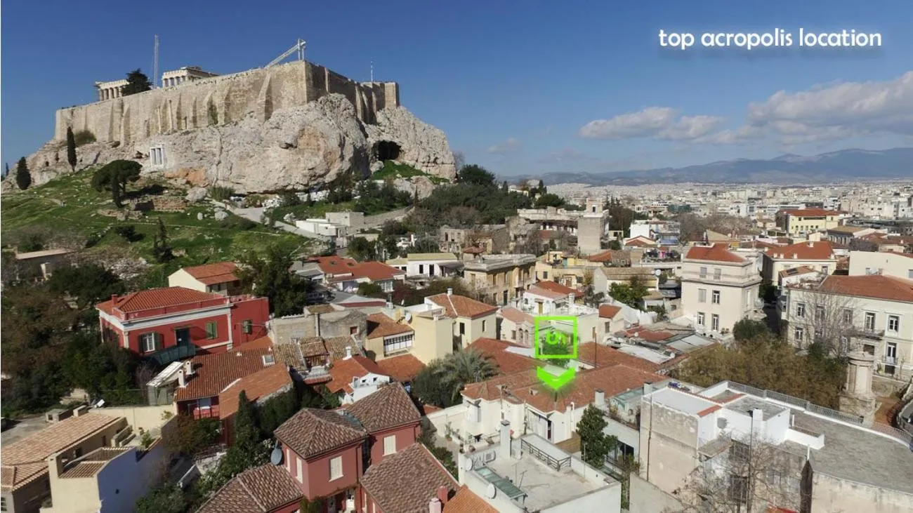 Living room in Athens Authentic Elegance at Acropolis