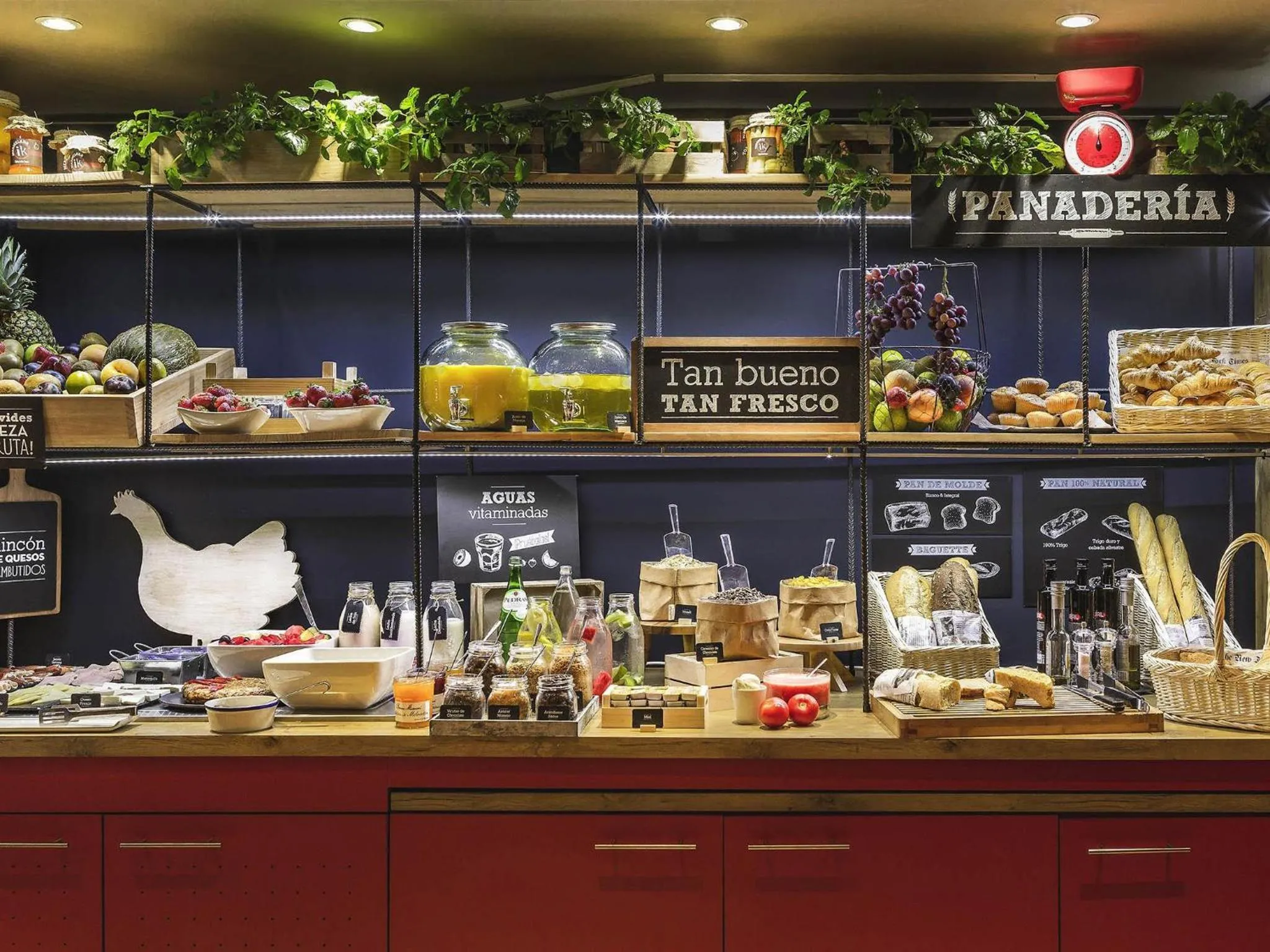 Breakfast in Ibis Barcelona Santa Coloma