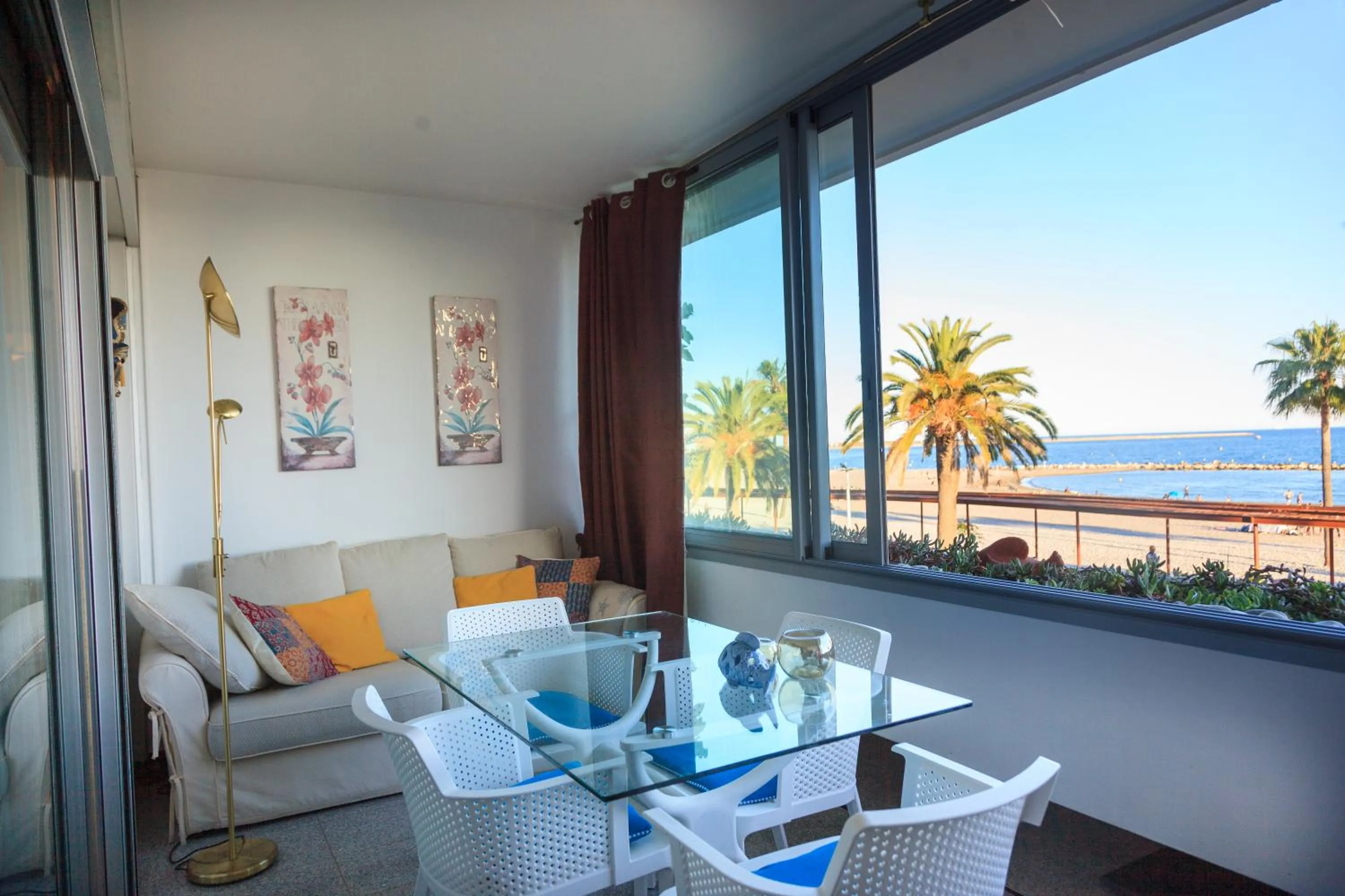 Balcony/Terrace in Sea view luxury apartment