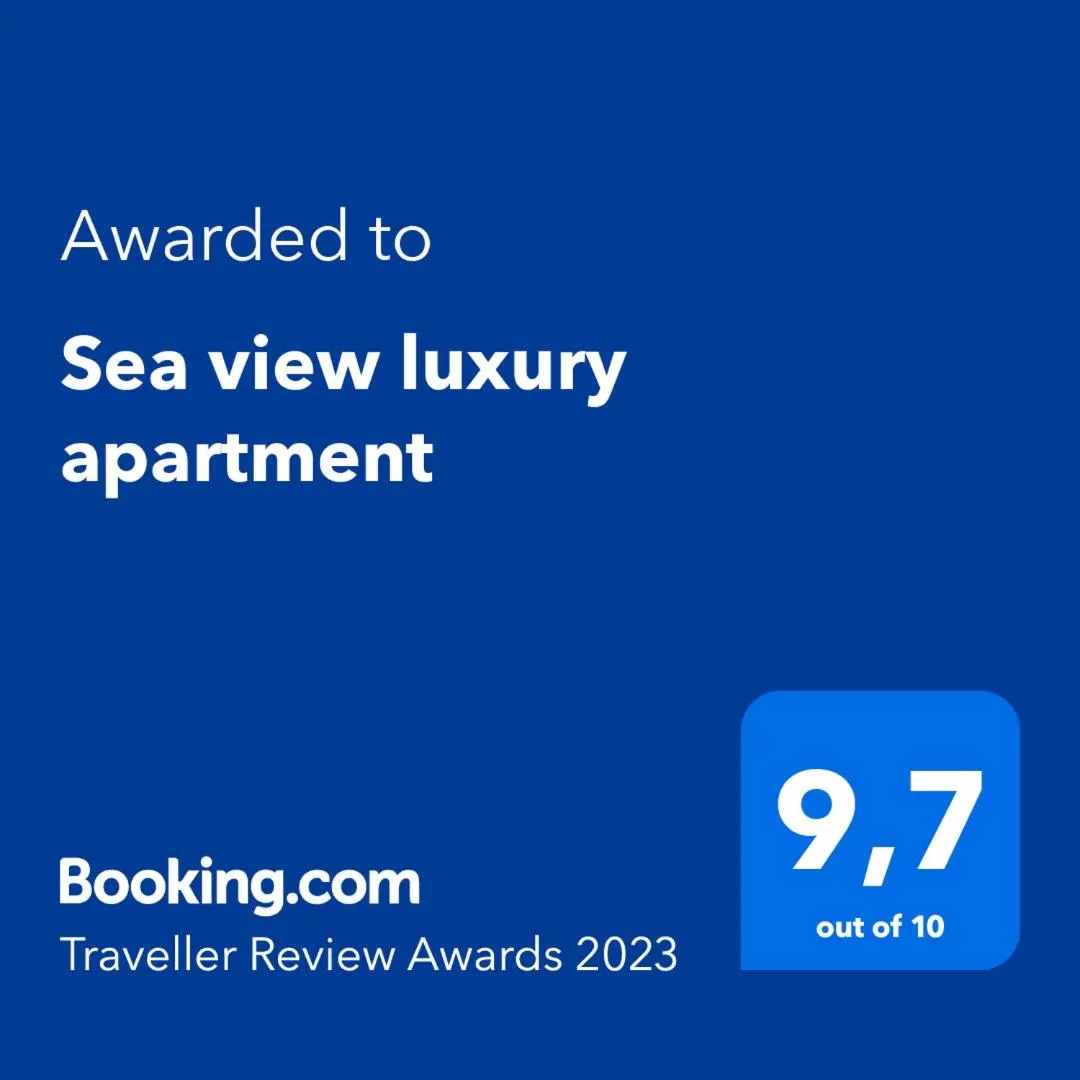 Sea view luxury apartment