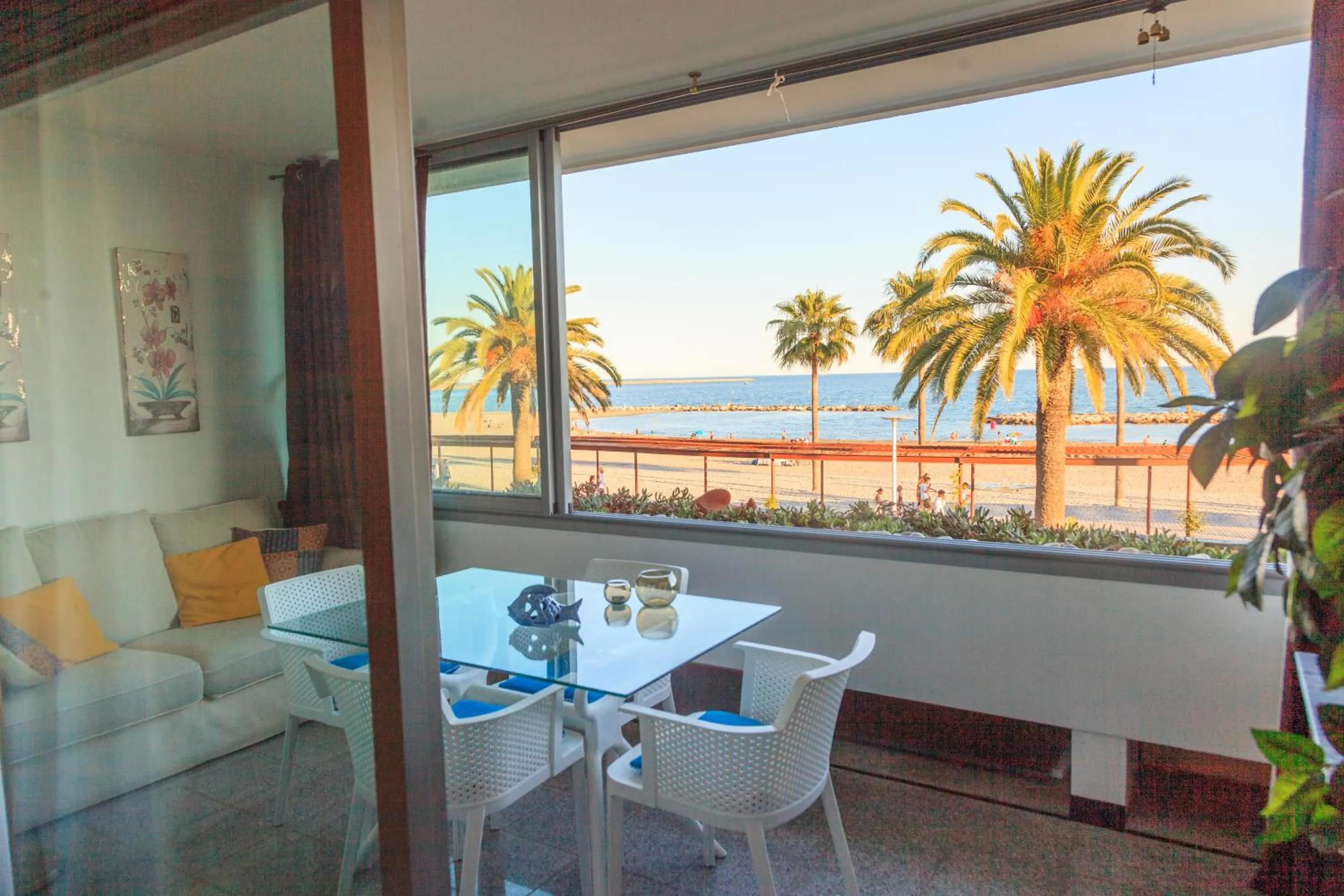 Balcony/Terrace in Sea view luxury apartment