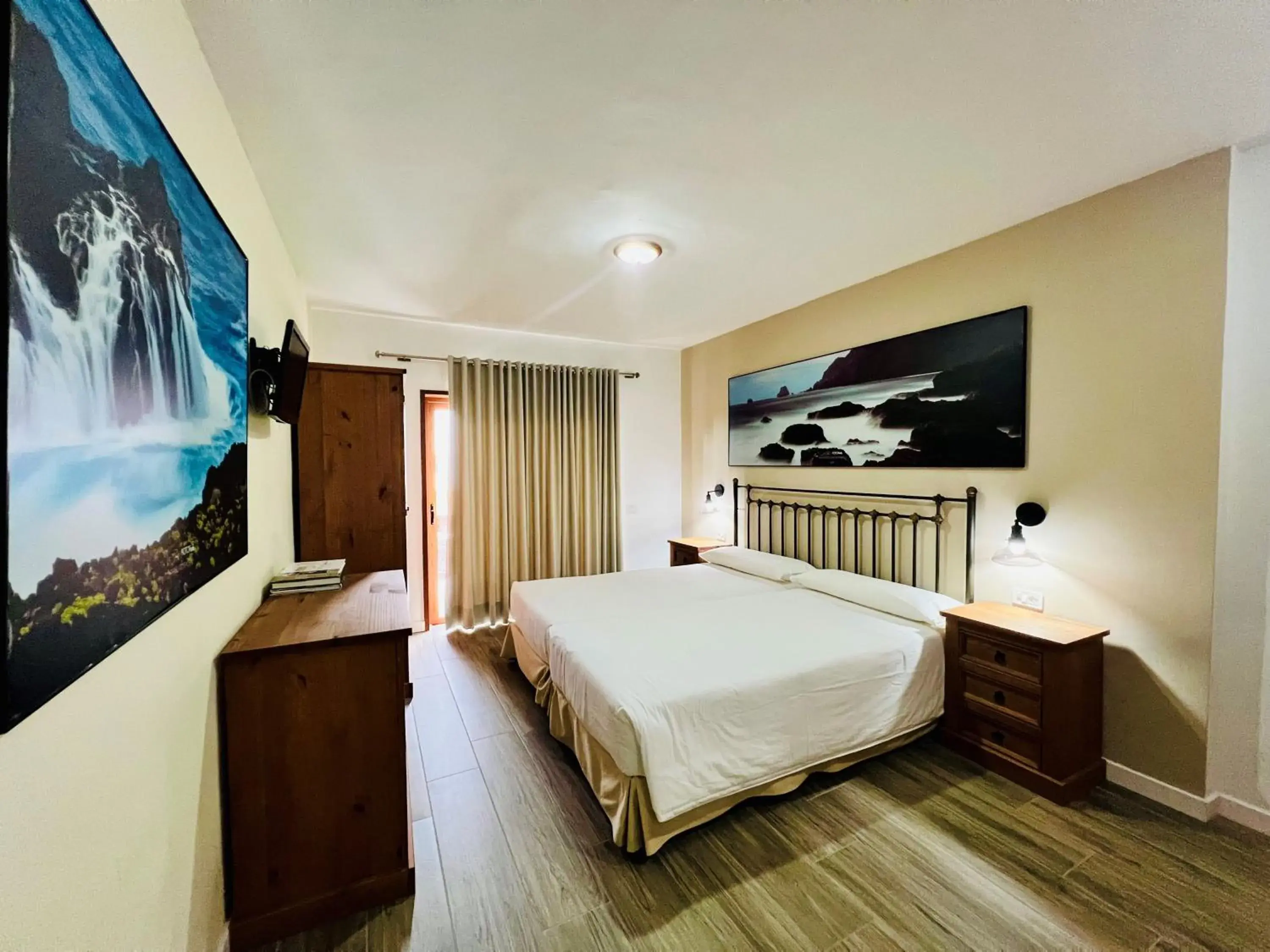 Bedroom, Bed in Apartamentos Frontera Bedroom, Bed in Apartamentos Frontera