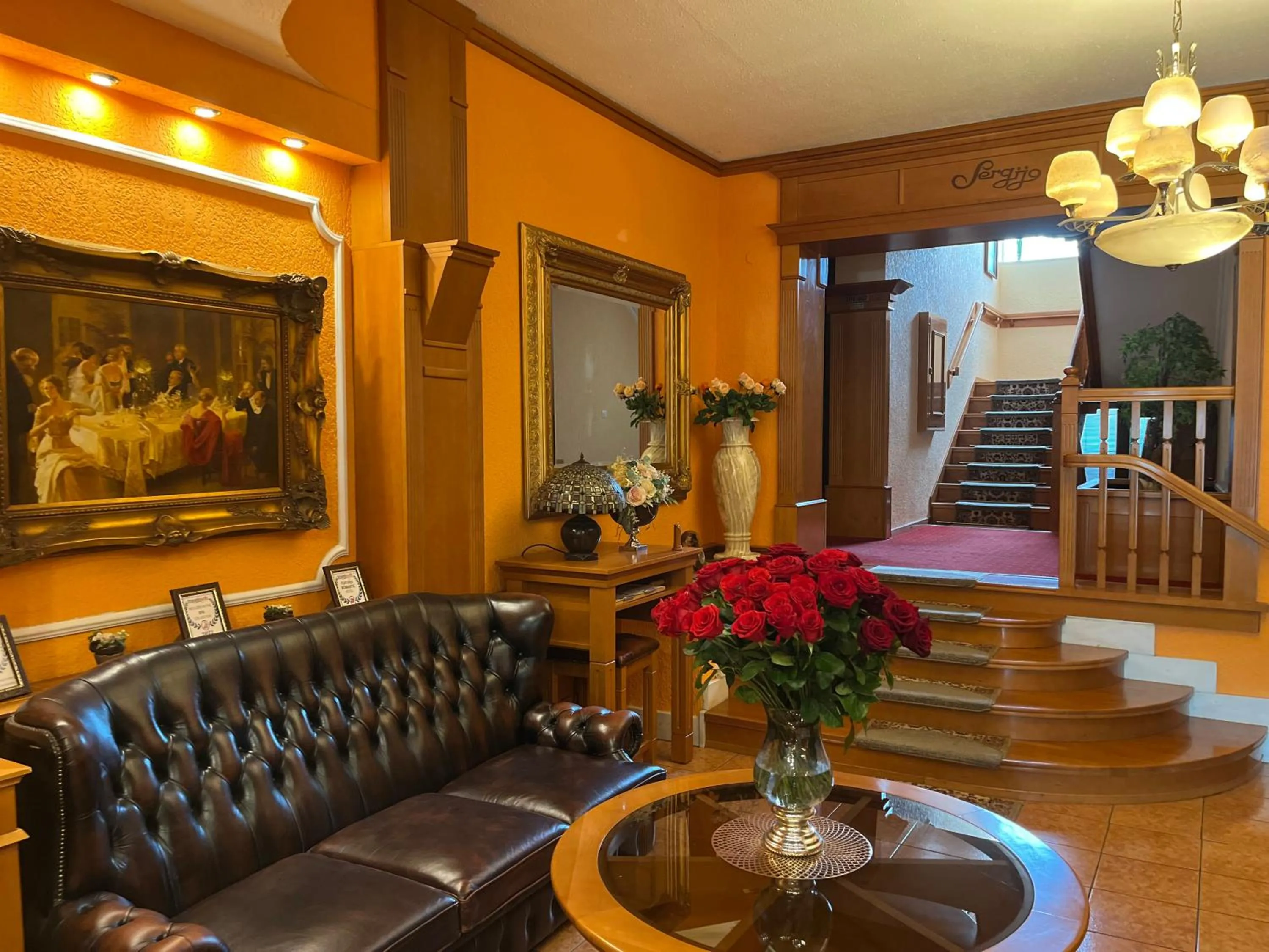 Lobby or reception in Grand Boutique Hotel