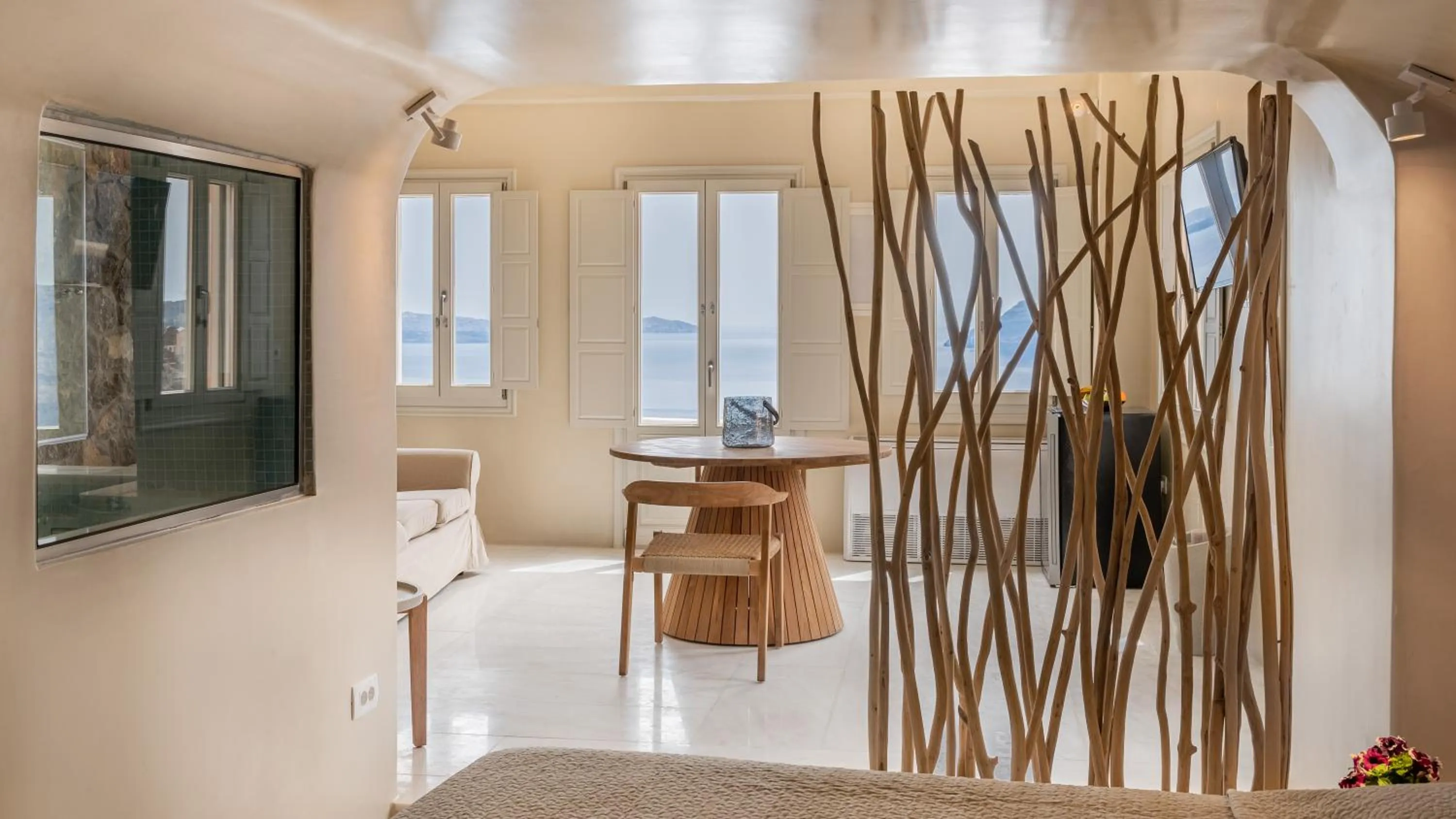 Hot Tub in Armeni Luxury Villas