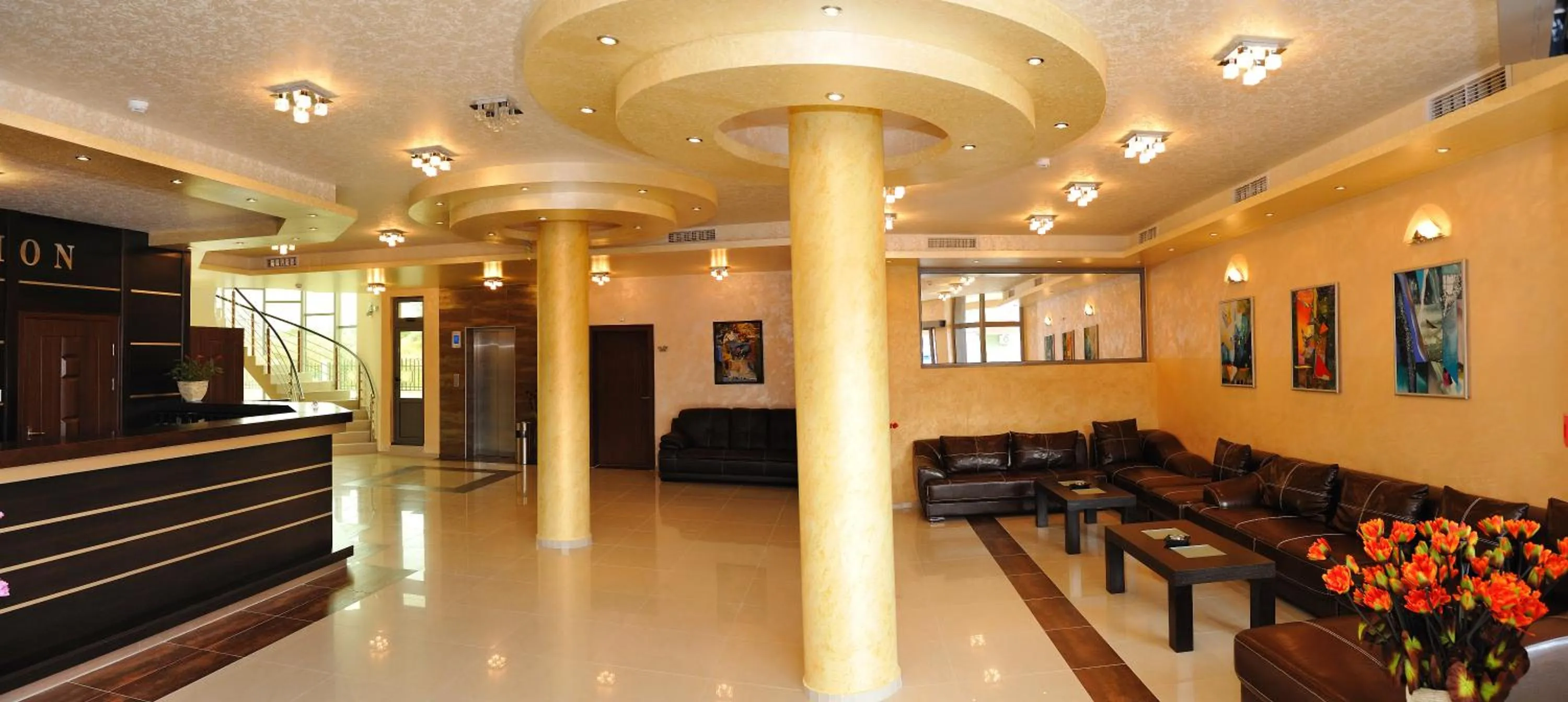 Lobby or reception in Hotel Iris