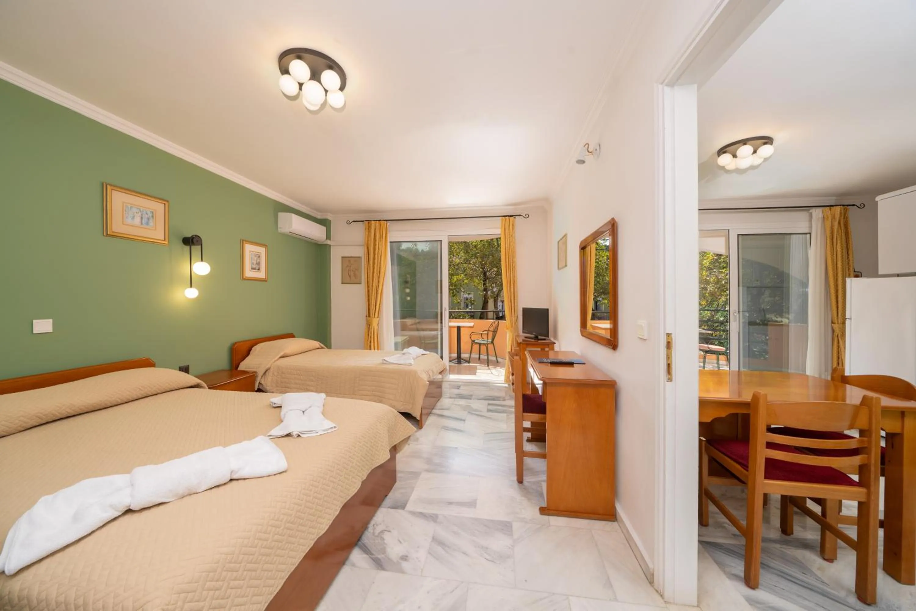 Bed in Odysseus Palace