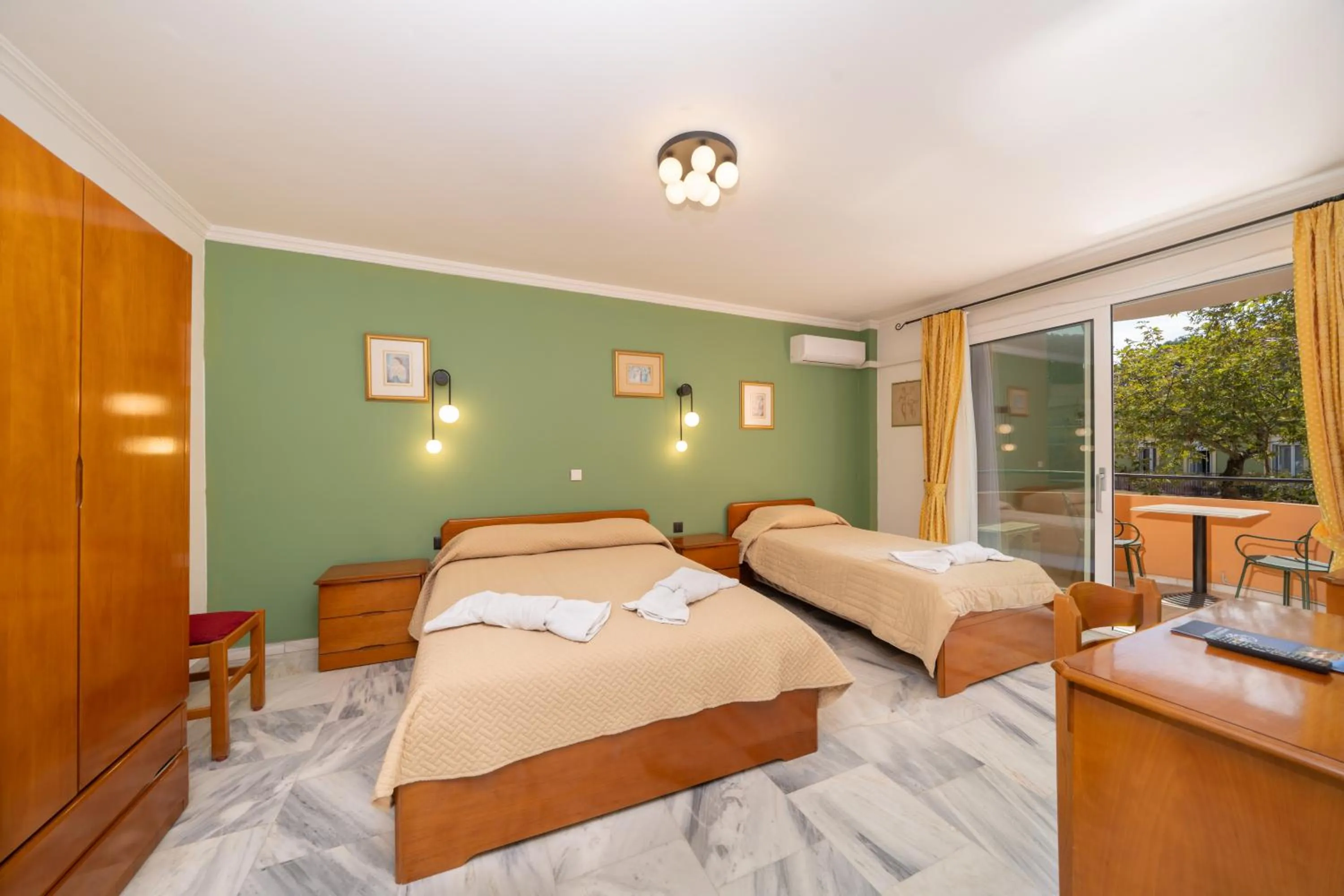 Bed in Odysseus Palace