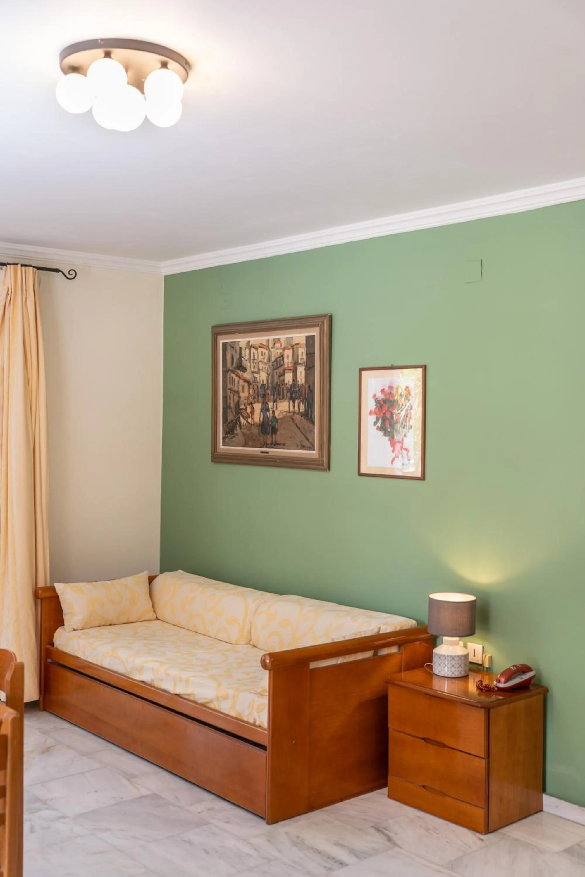 Bed in Odysseus Palace