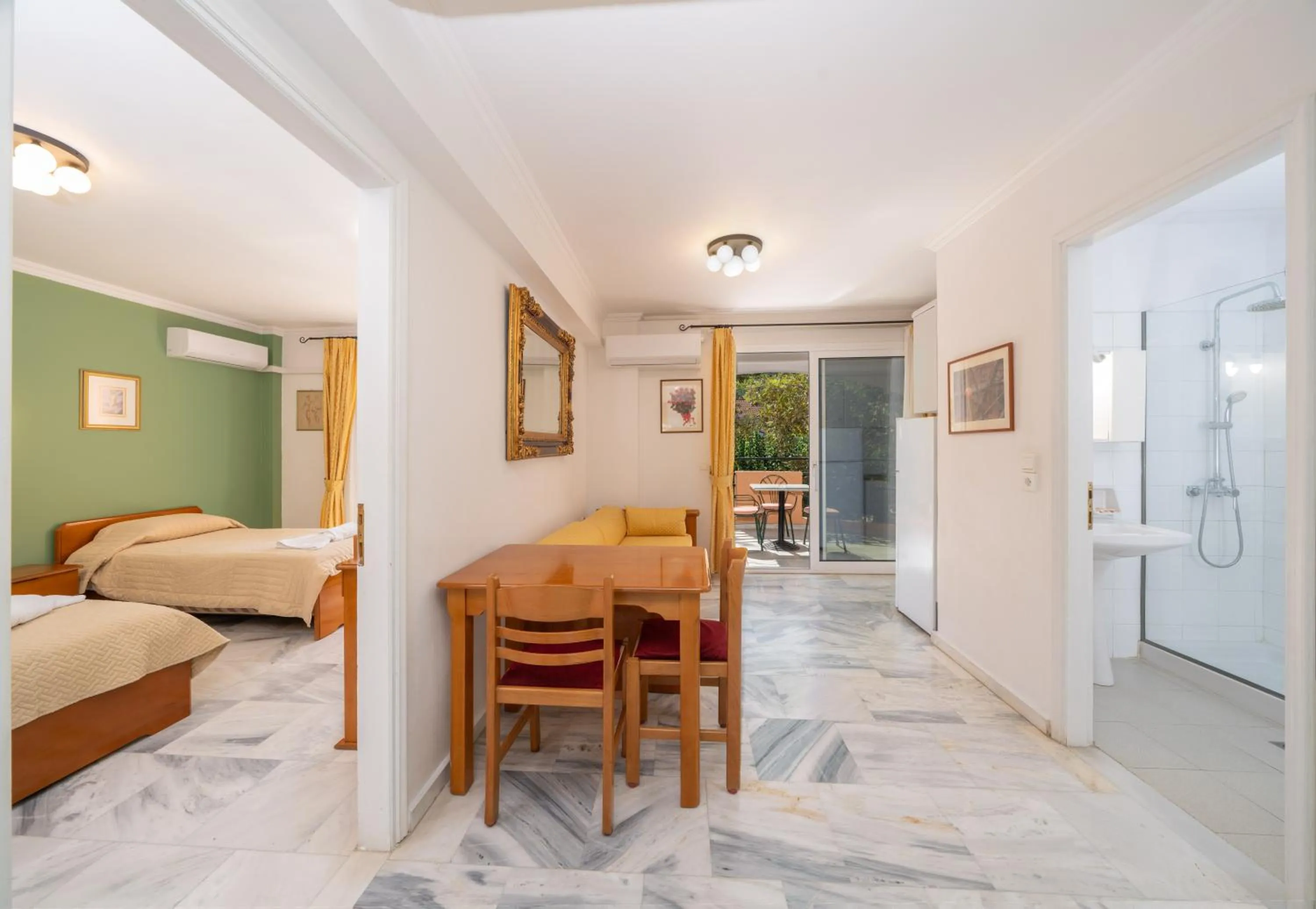 Bed in Odysseus Palace