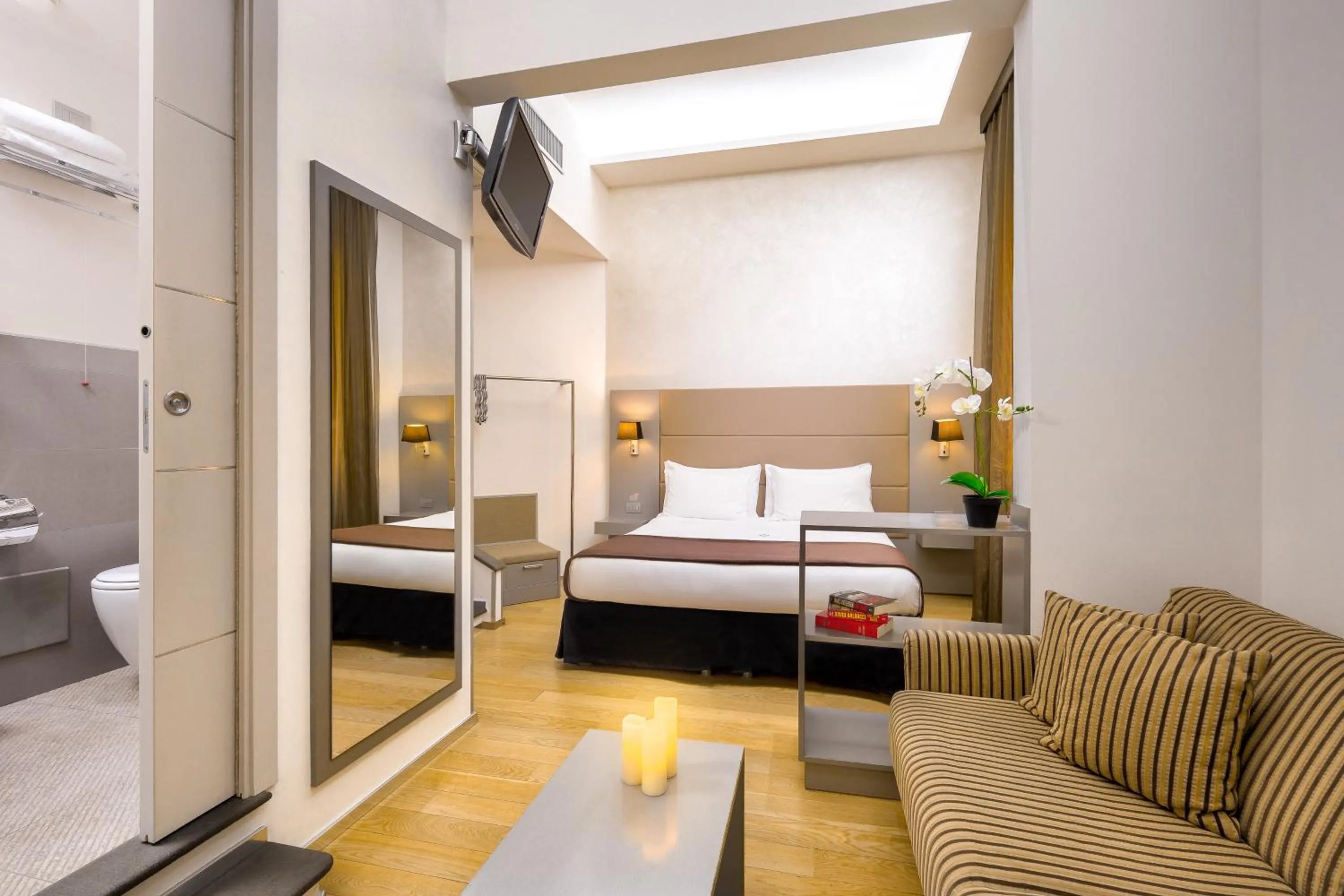 Bed in Le Camere Dei Conti - Rooms