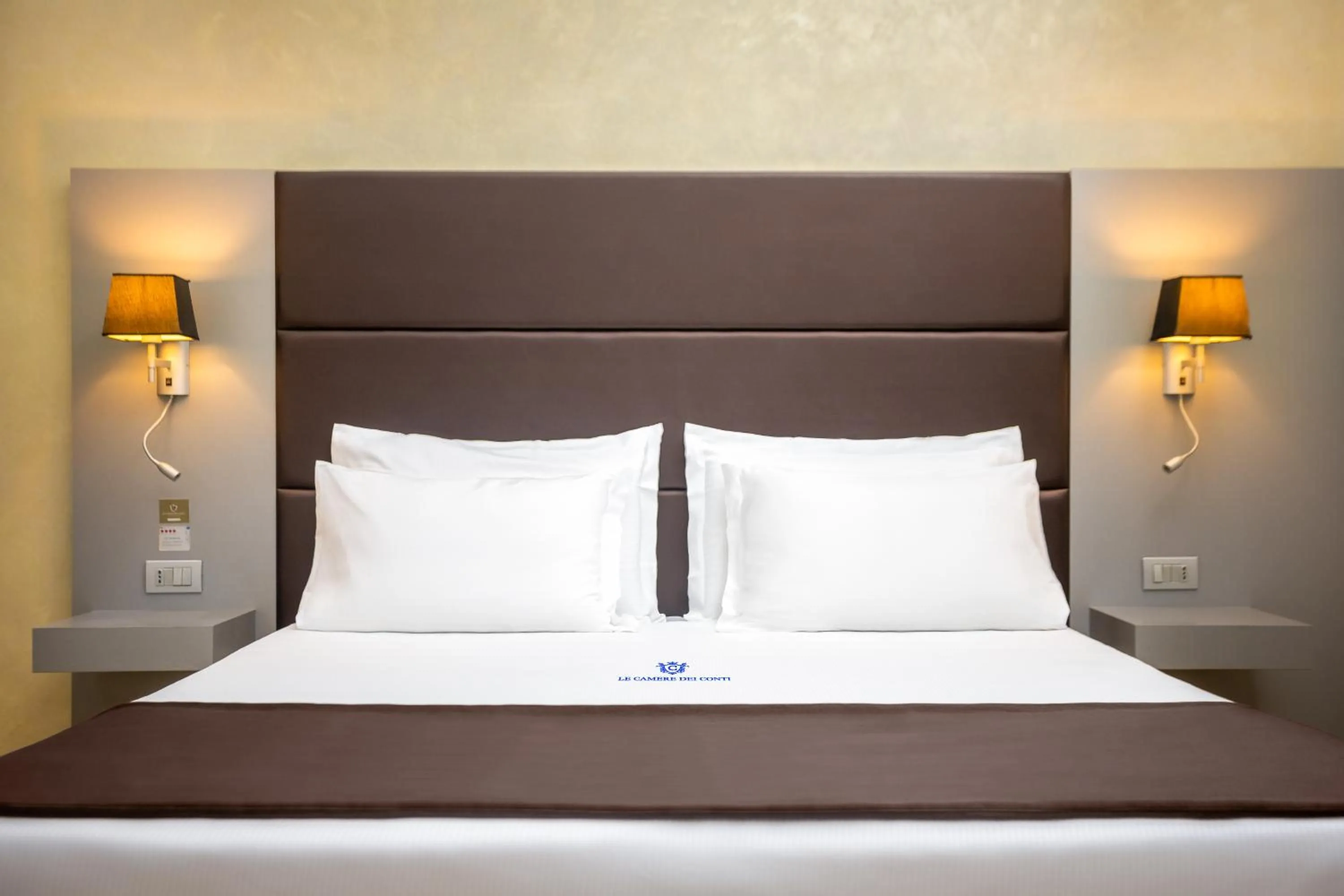 Bed in Le Camere Dei Conti - Rooms