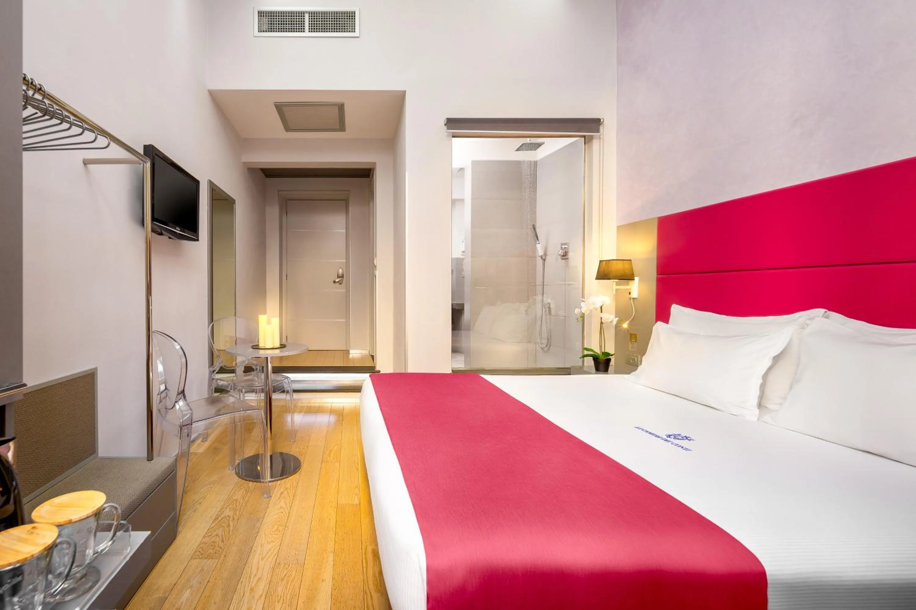 Bed in Le Camere Dei Conti - Rooms