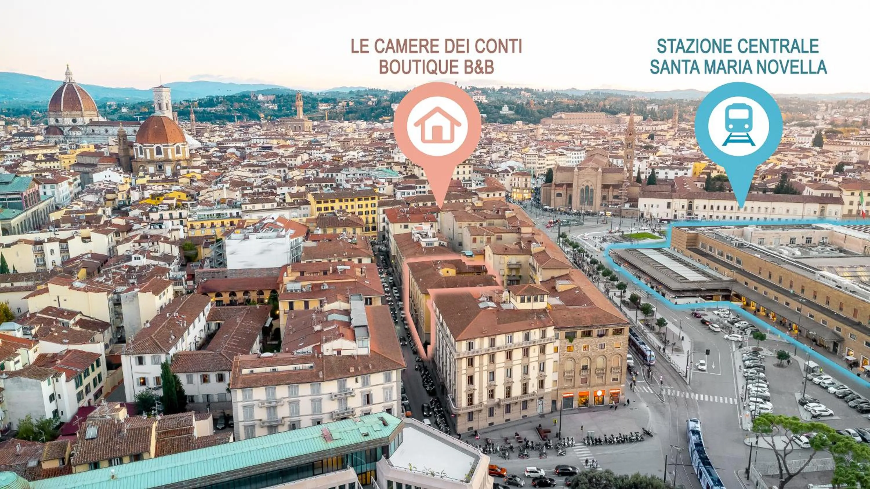 Neighbourhood in Le Camere Dei Conti - Rooms