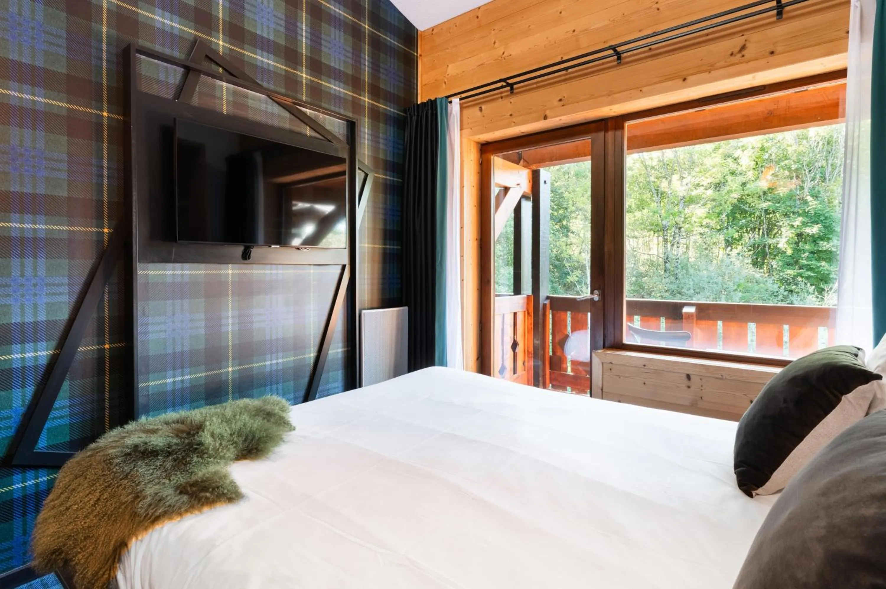 Bedroom, Bed in Mamie Megève