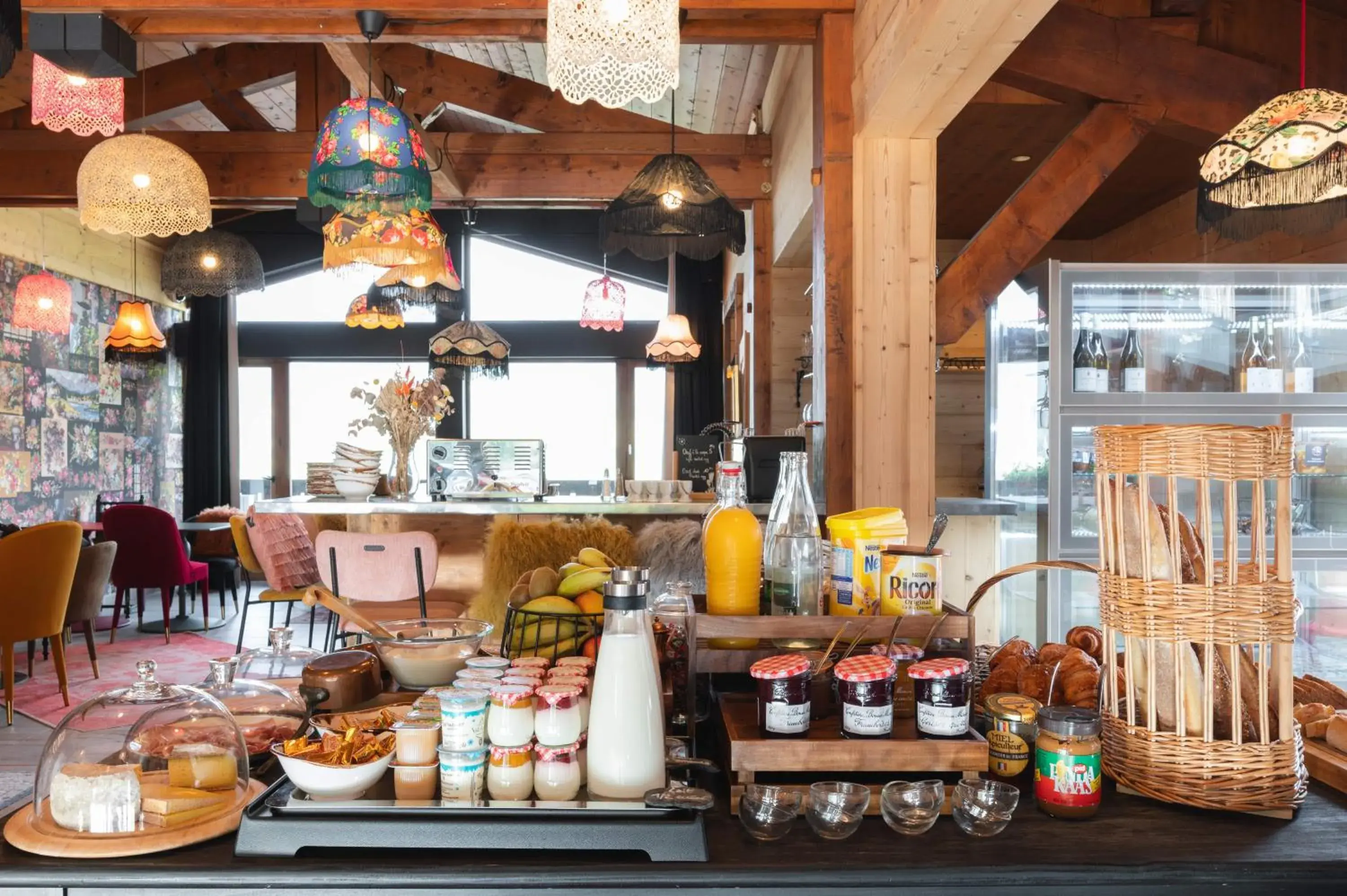 Breakfast in Mamie Megève Breakfast in Mamie Megève