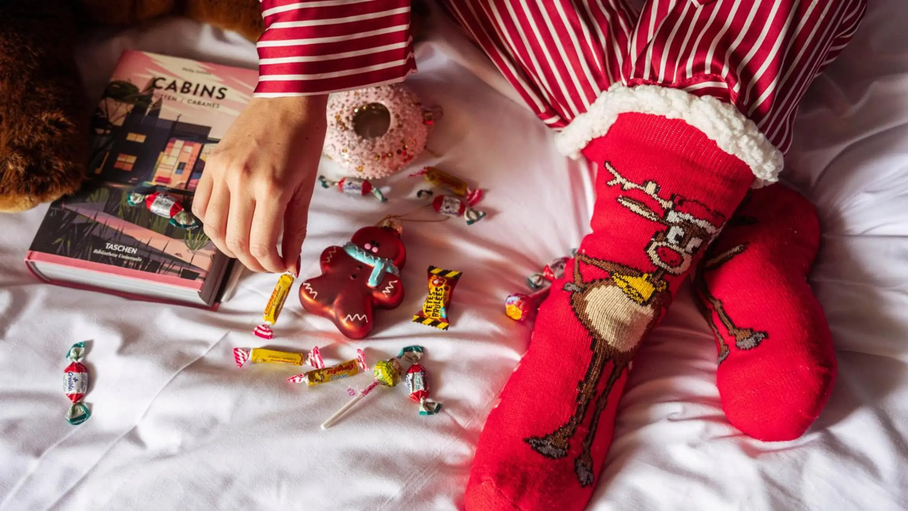 Bed in Mamie Megève Bed in Mamie Megève