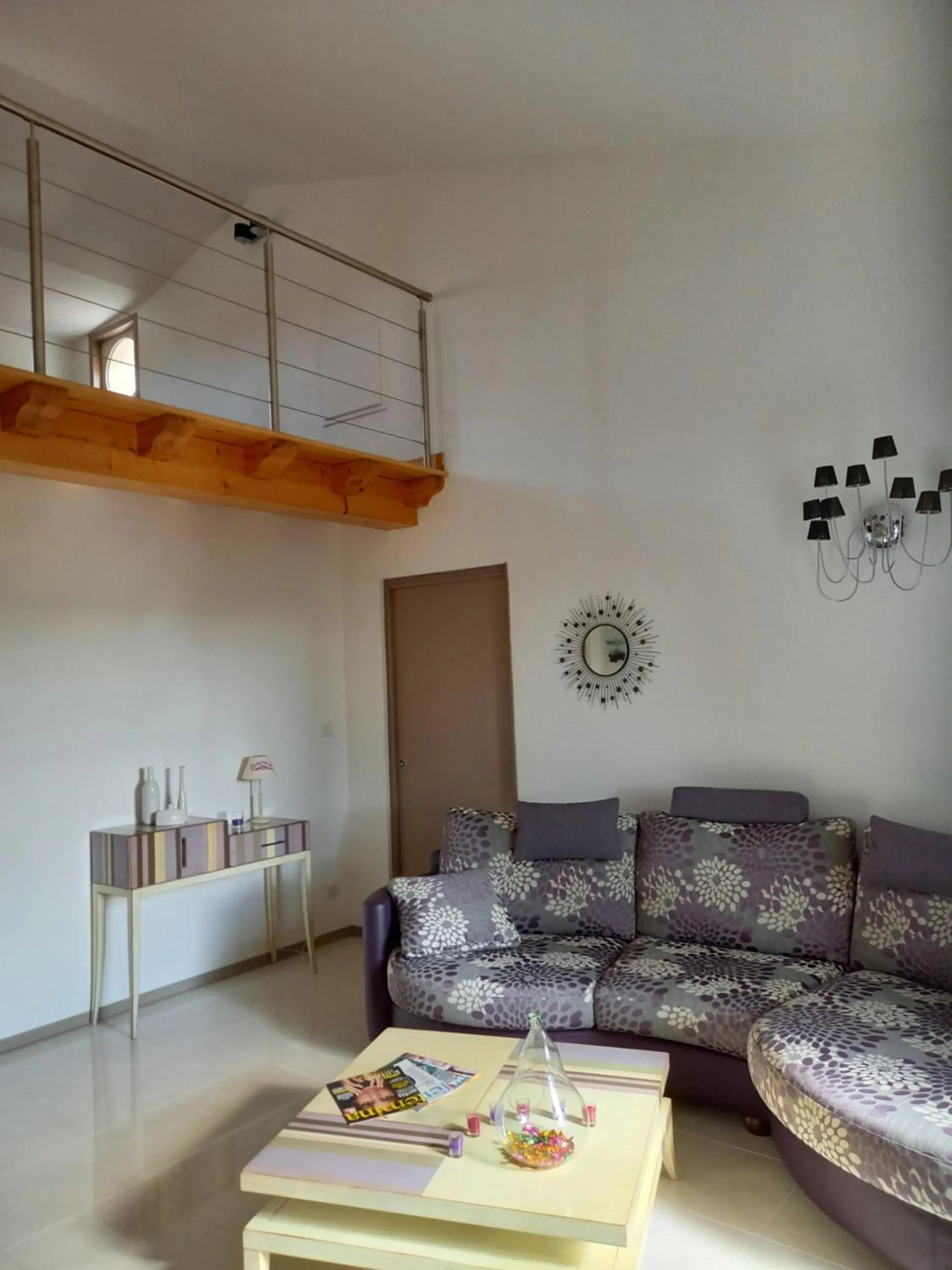 Seating area in Domaine de l'Echassier, The Originals Relais