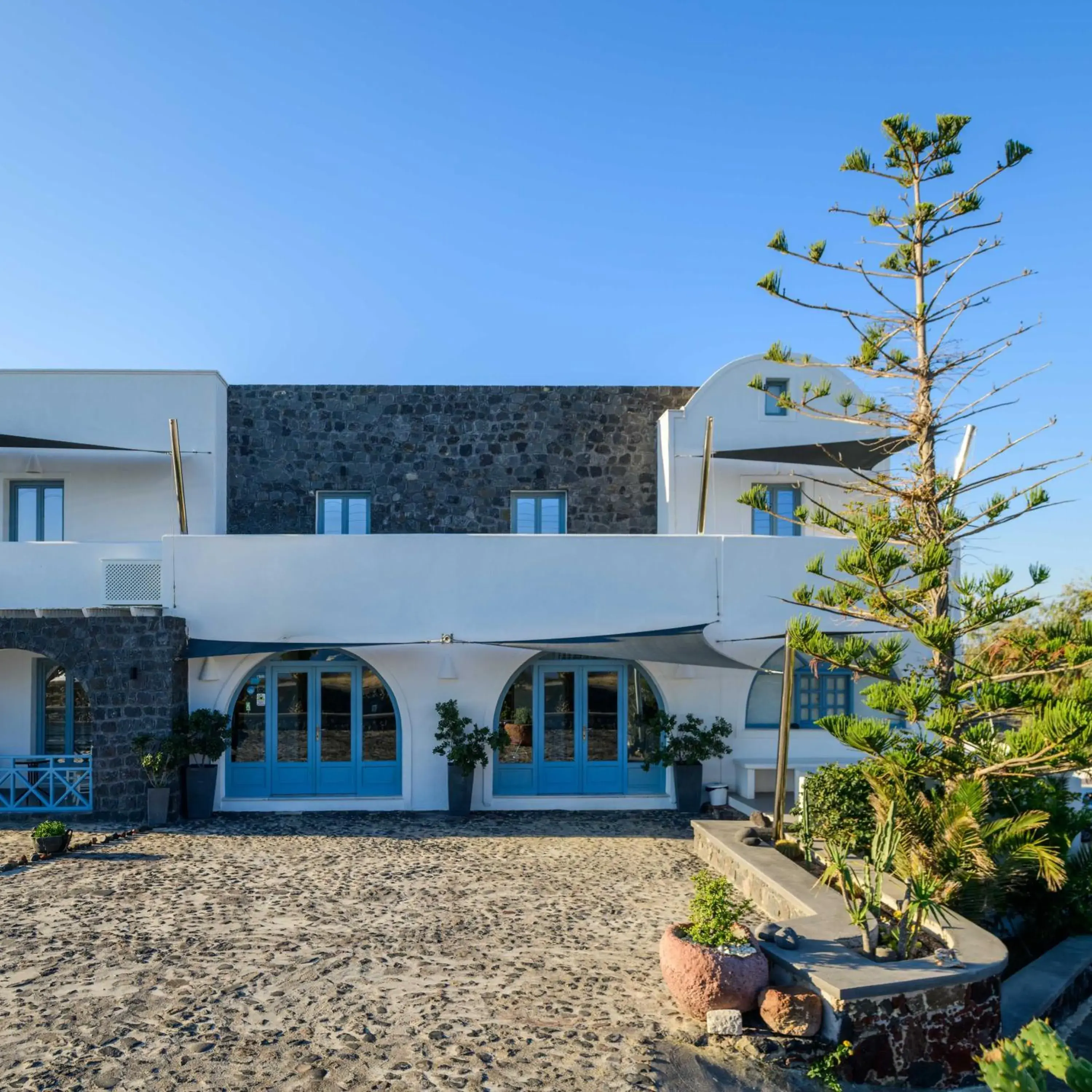 Property building in Caldera Romantica Hotel Property building in Caldera Romantica Hotel