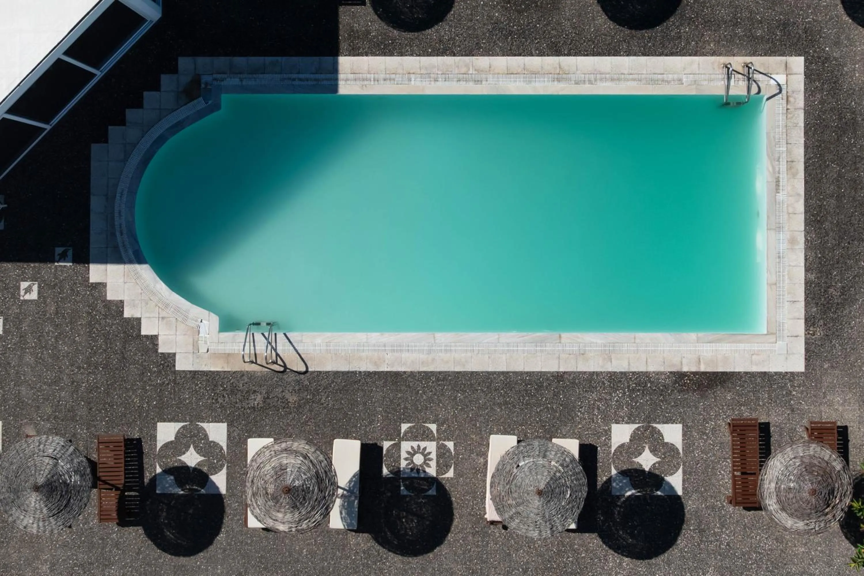 Swimming pool in Caldera Romantica Hotel