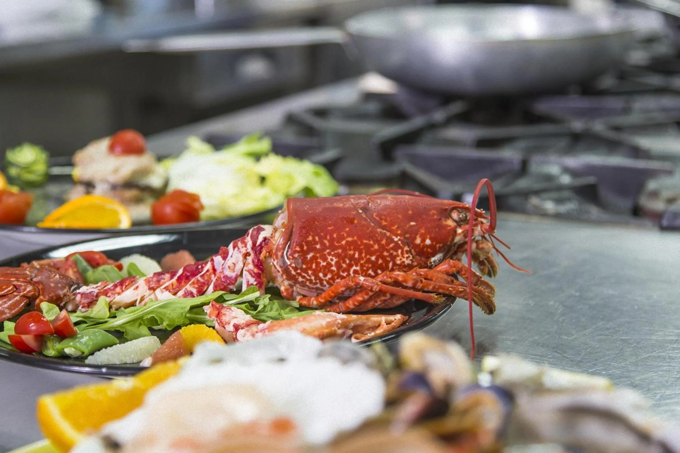 Food close-up in Hotel Mara