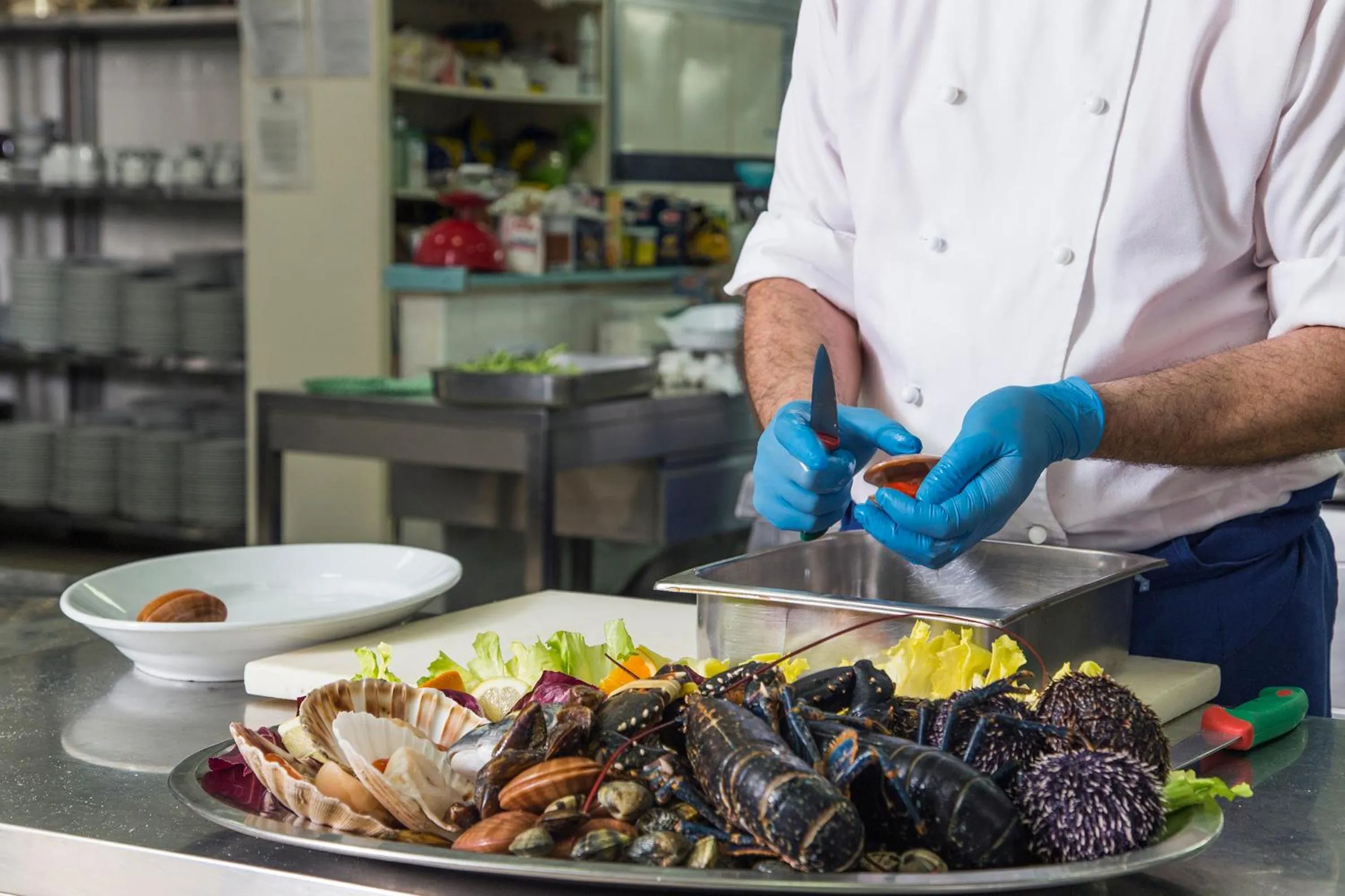 Food close-up in Hotel Mara