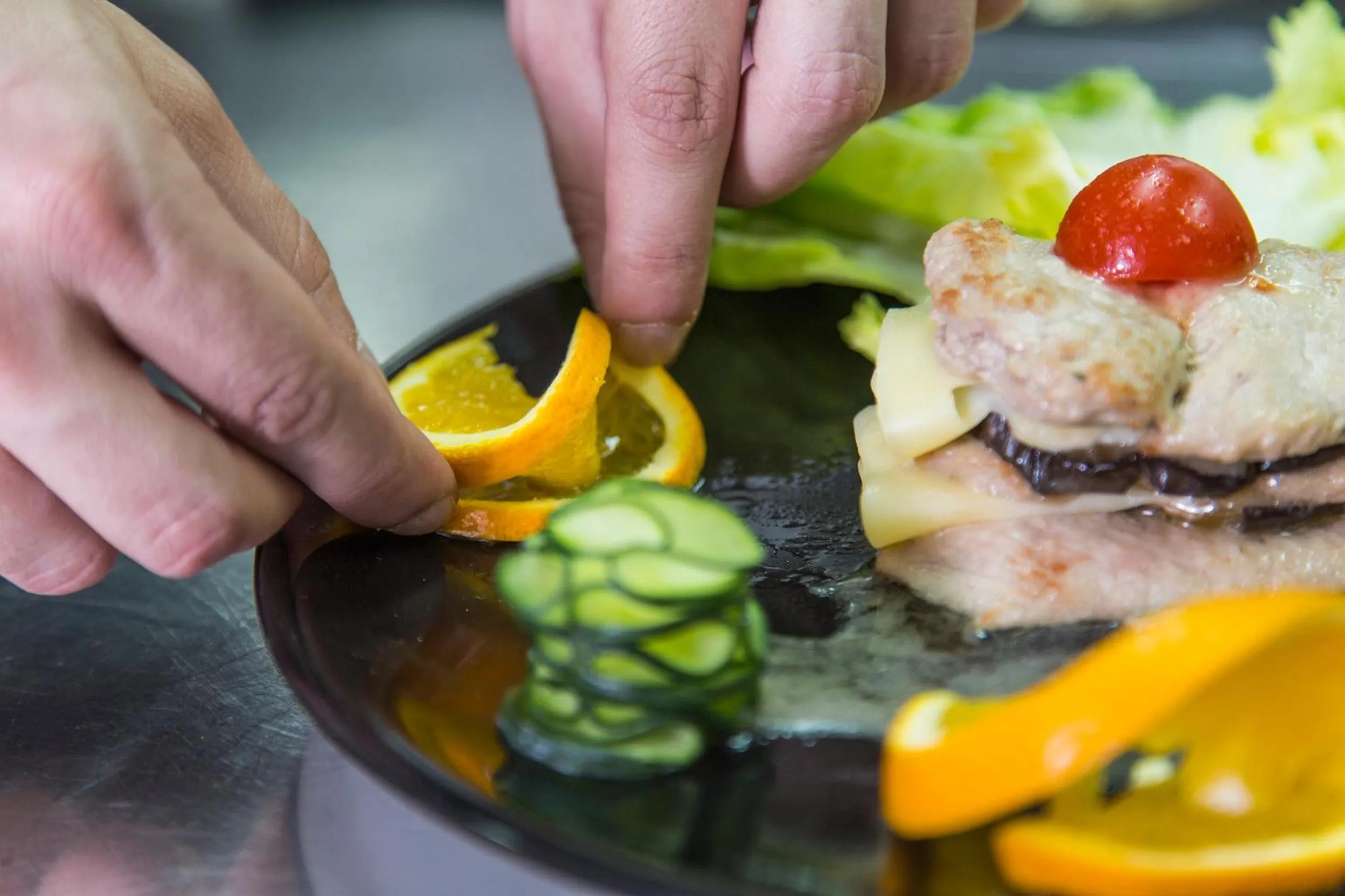 Food close-up in Hotel Mara