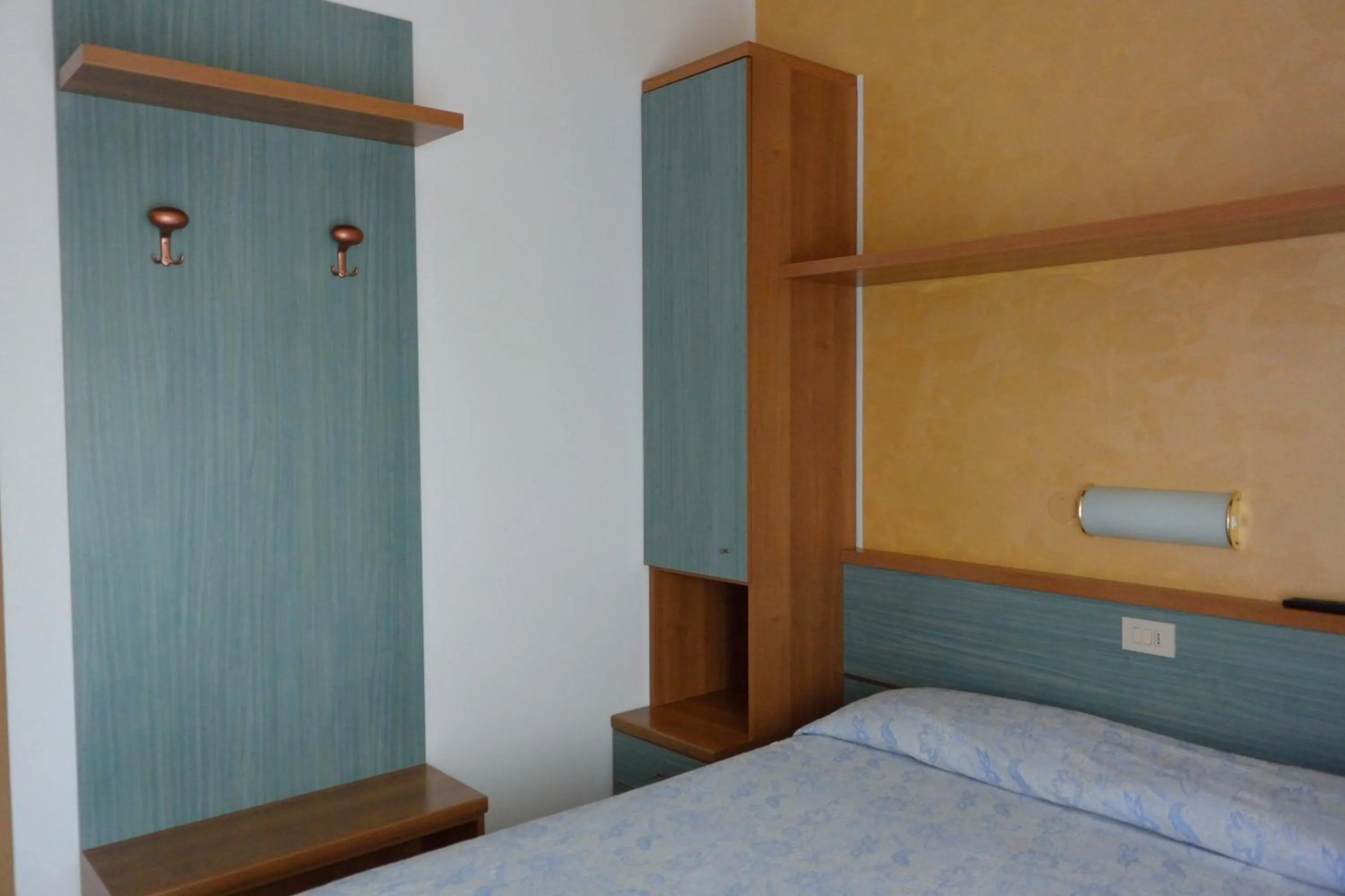 Decorative detail, Bed in Hotel Paris