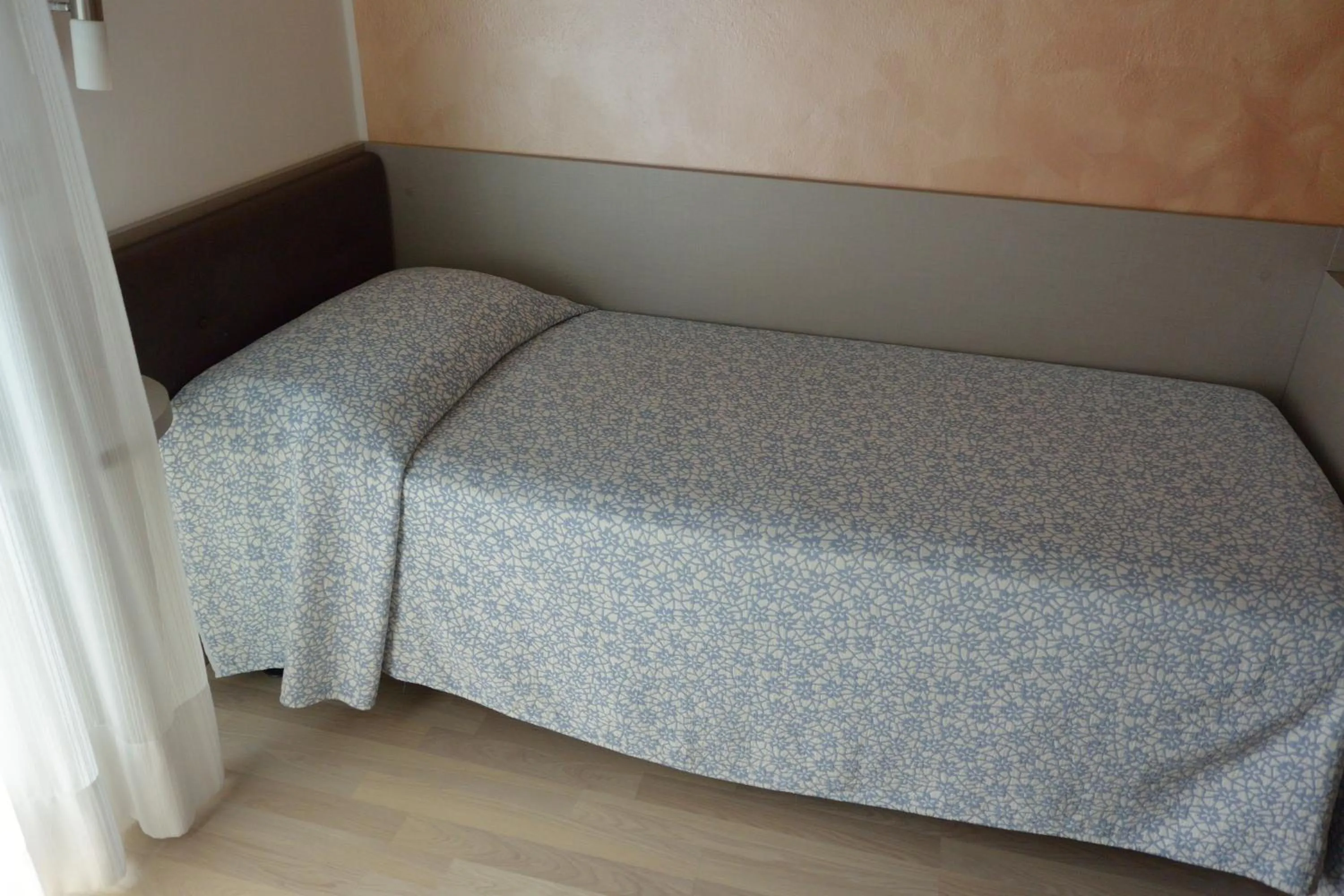 Decorative detail, Bed in Hotel Paris