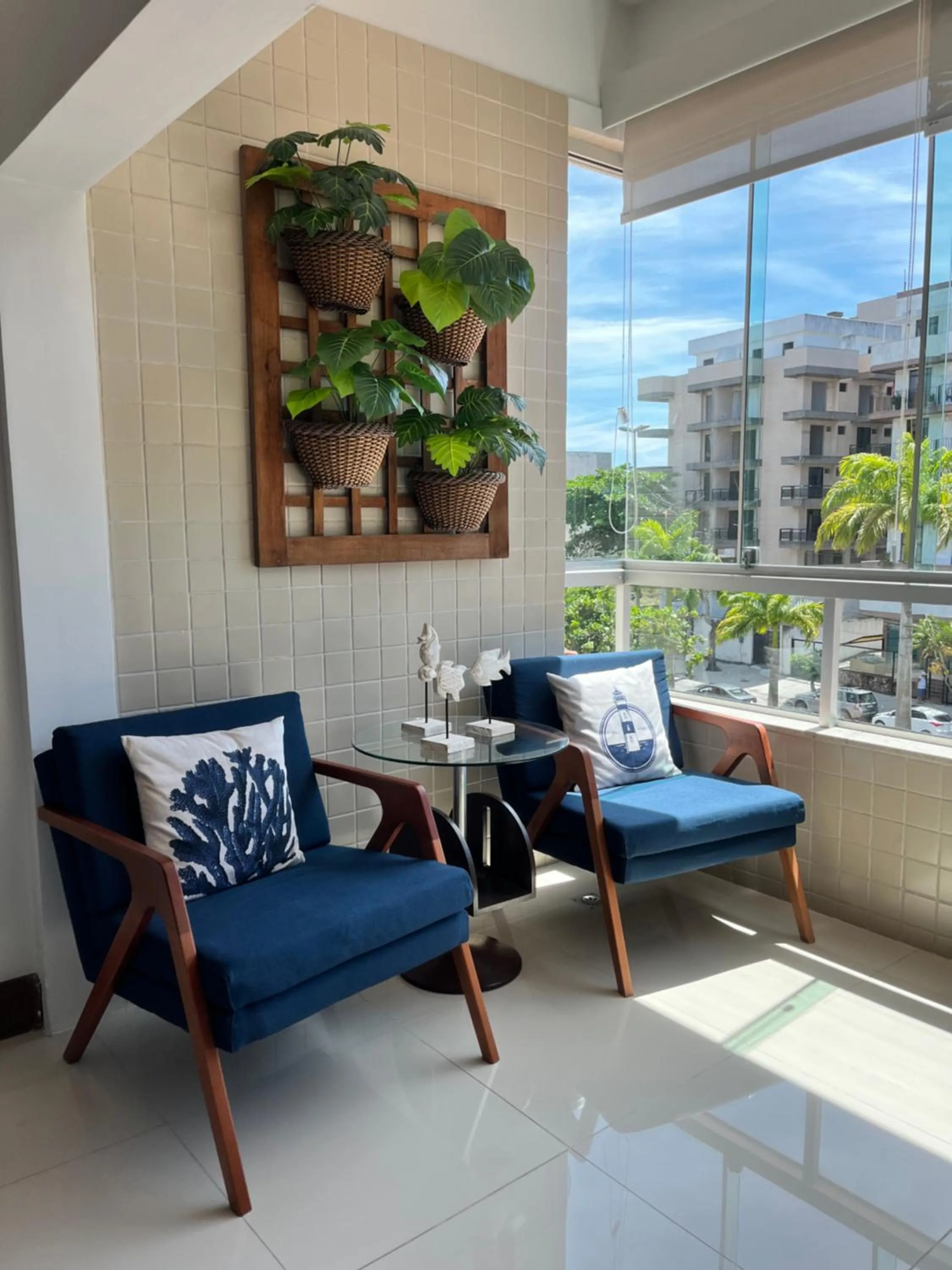 Living room in Maravilhoso Apto na Praia do Forte Wi-Fi 600 MB