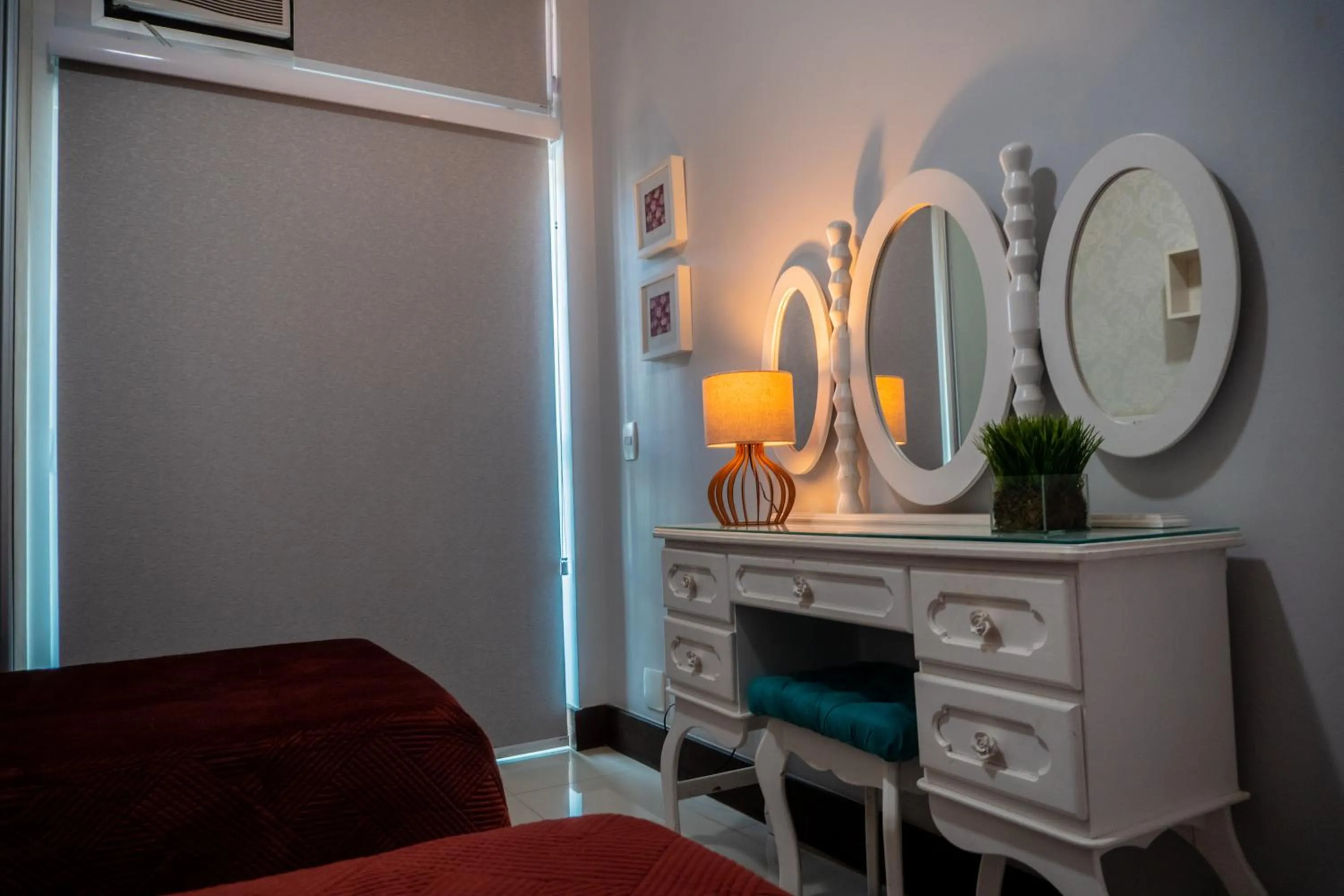 Bedroom in Maravilhoso Apto na Praia do Forte Wi-Fi 600 MB