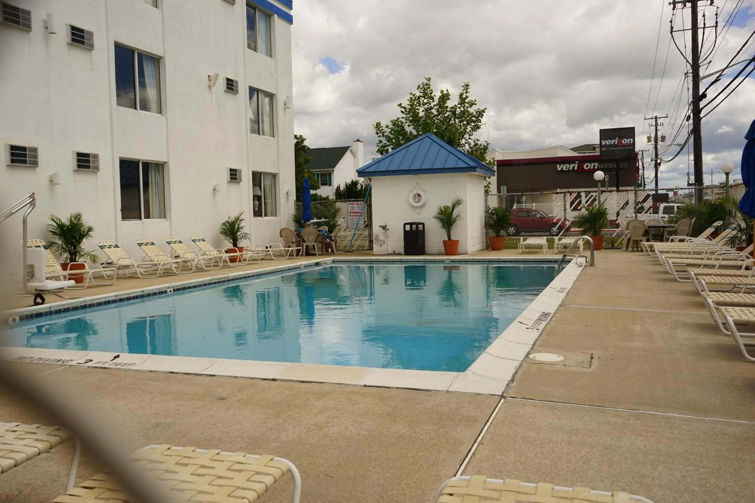Balcony/Terrace in Coastal Inn - Ocean City