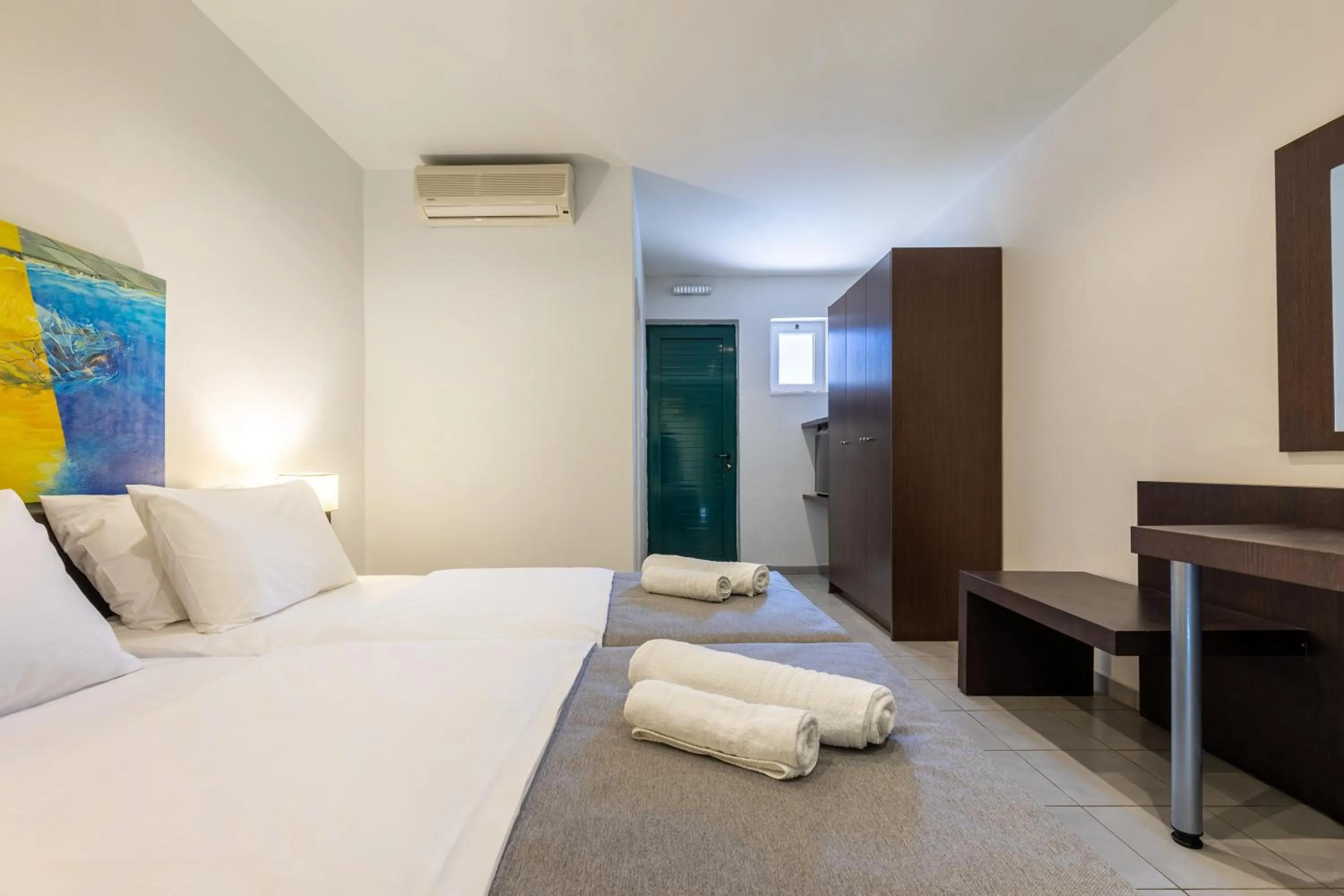 Bed in Agrilia Hotel Adults Only