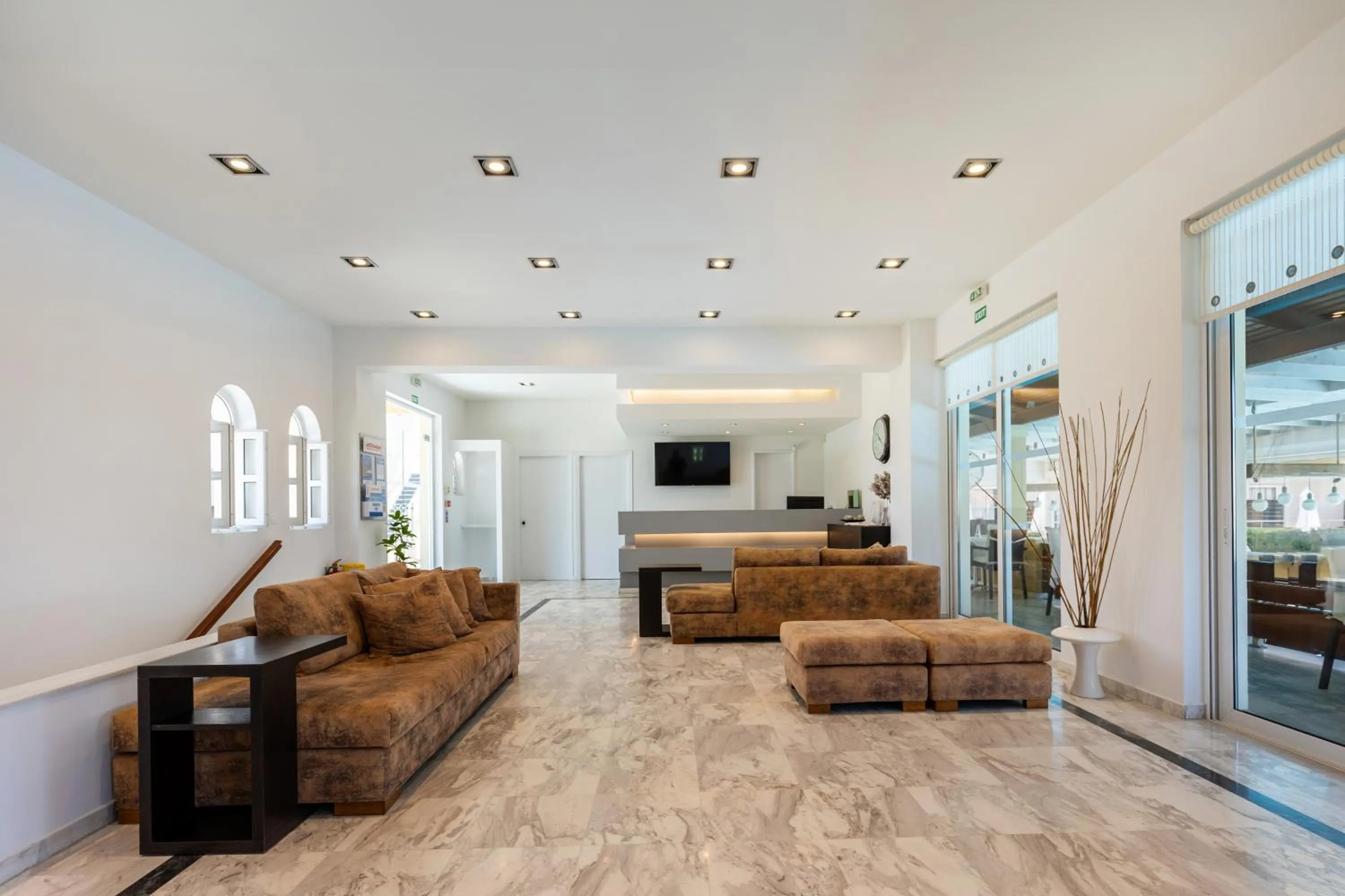 Lobby or reception in Agrilia Hotel Adults Only