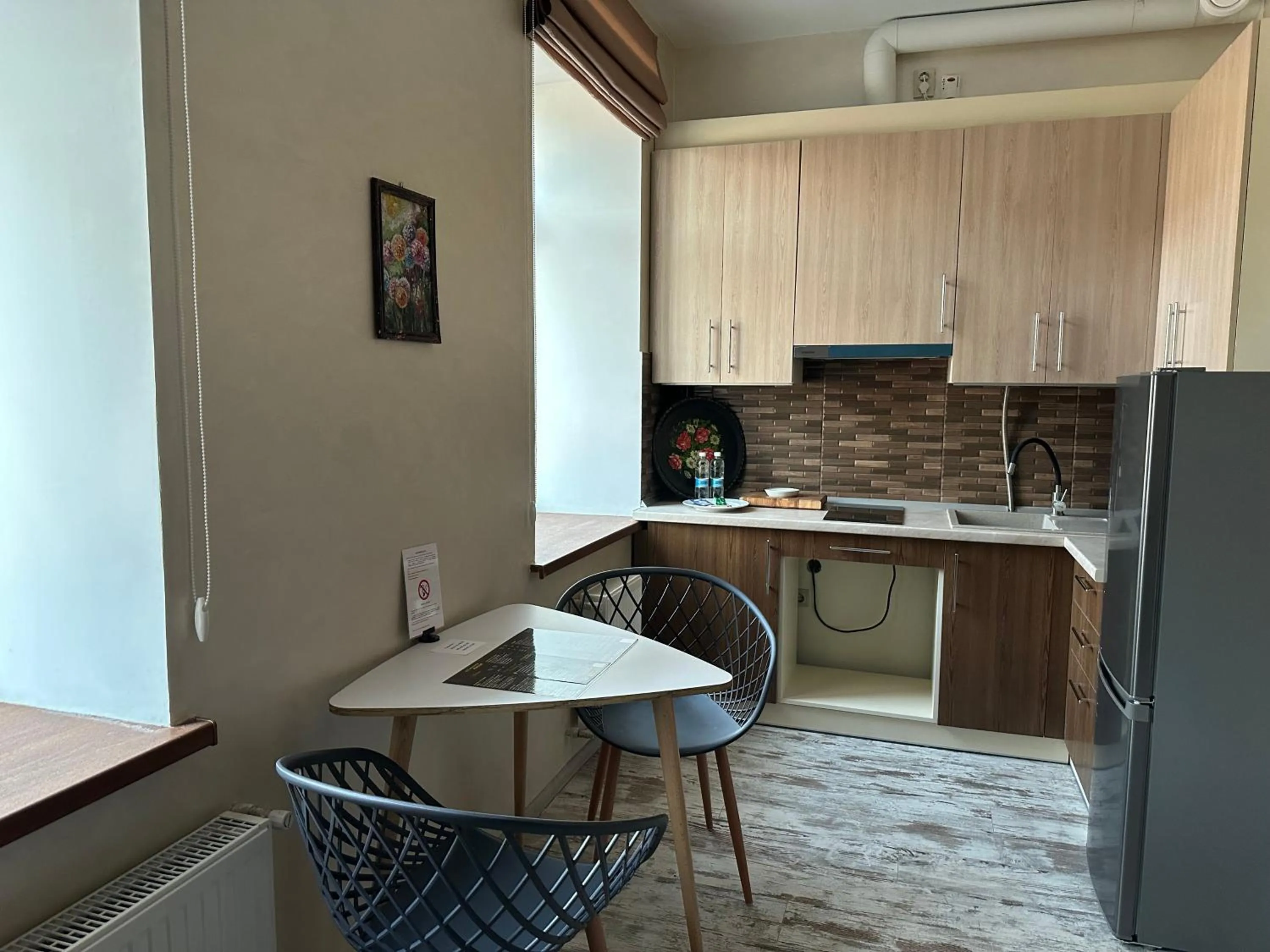 Kitchen or kitchenette in Centralnyi hotel