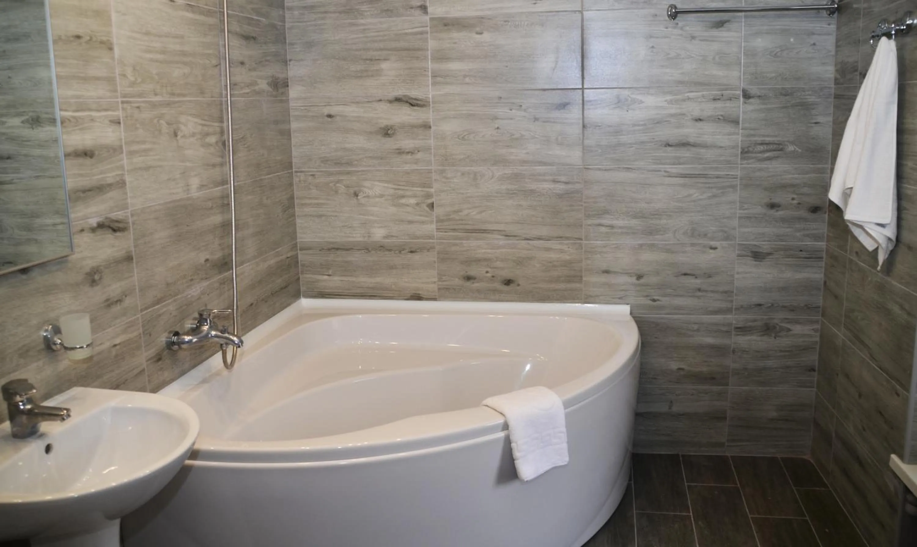 Bathroom in Centralnyi hotel