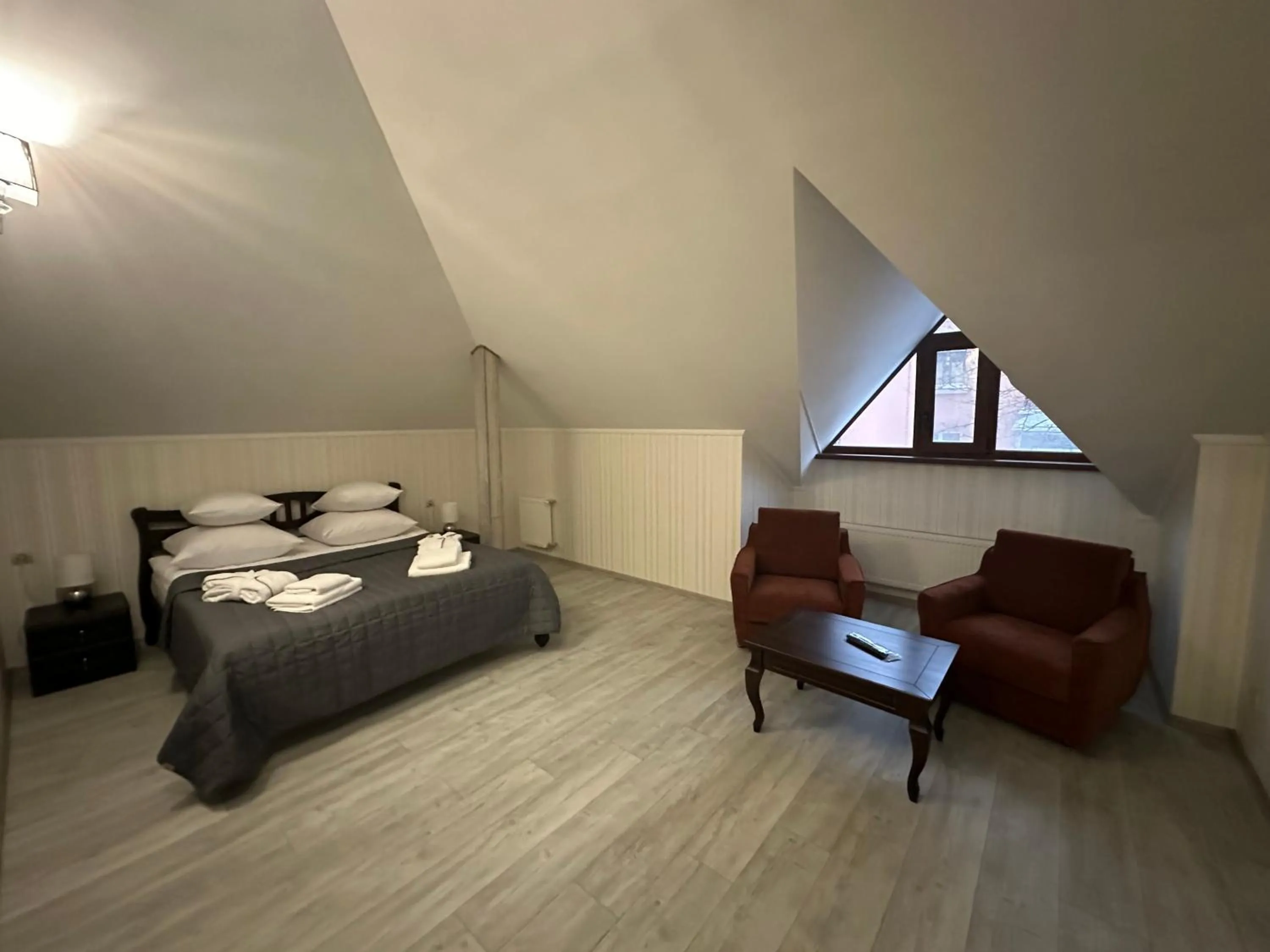 Bedroom, Bed in Centralnyi hotel