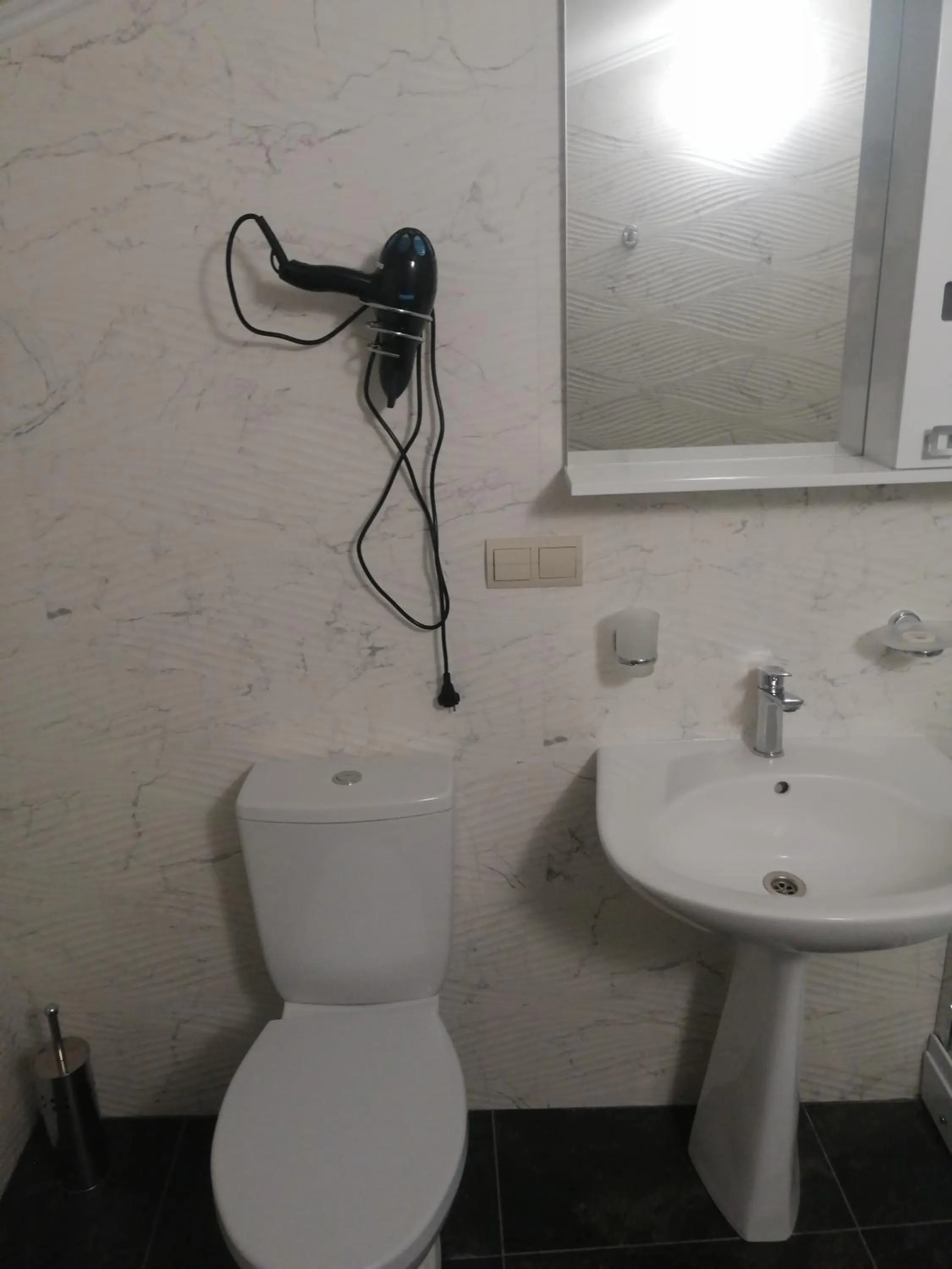 Bathroom in Centralnyi hotel