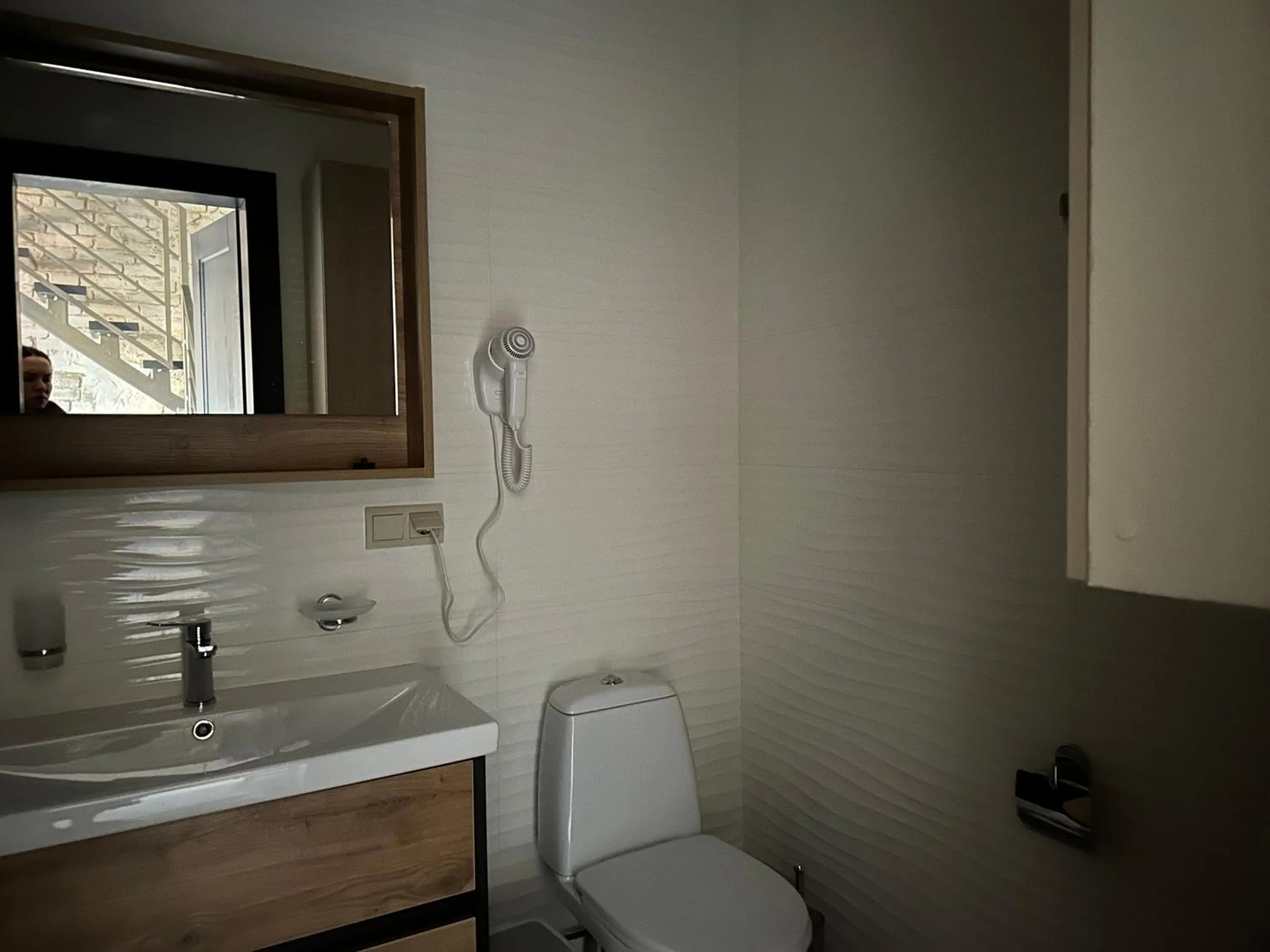 Toilet in Centralnyi hotel