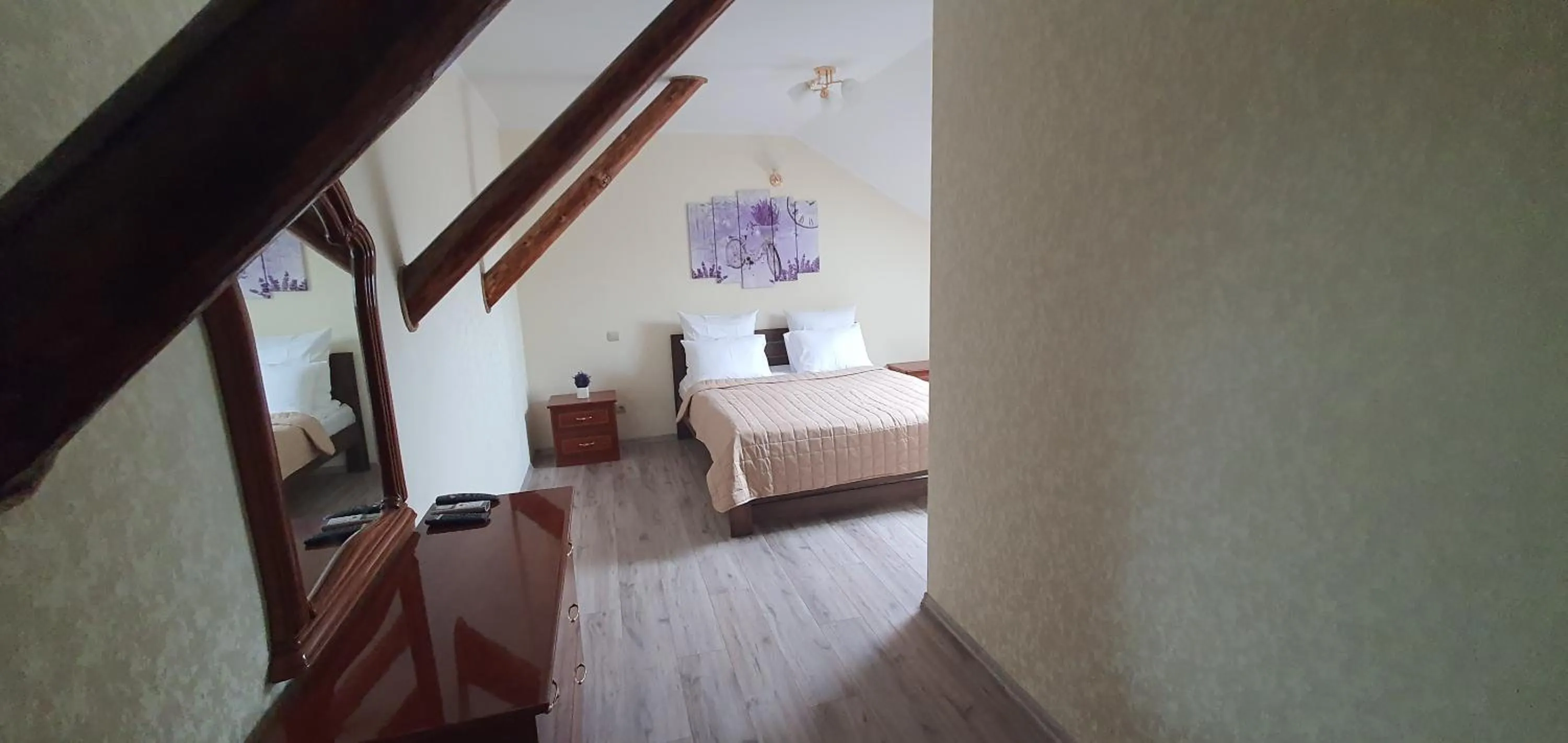 Bedroom, Bed in Centralnyi hotel