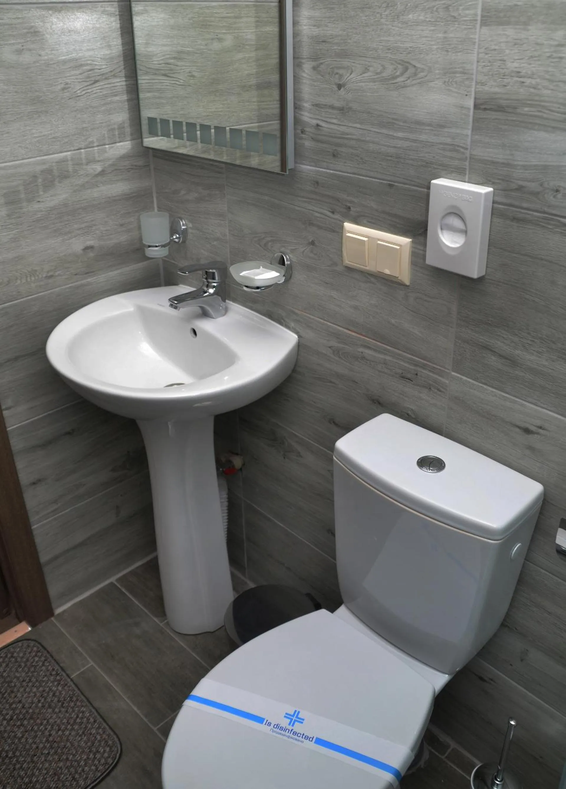 Toilet in Centralnyi hotel