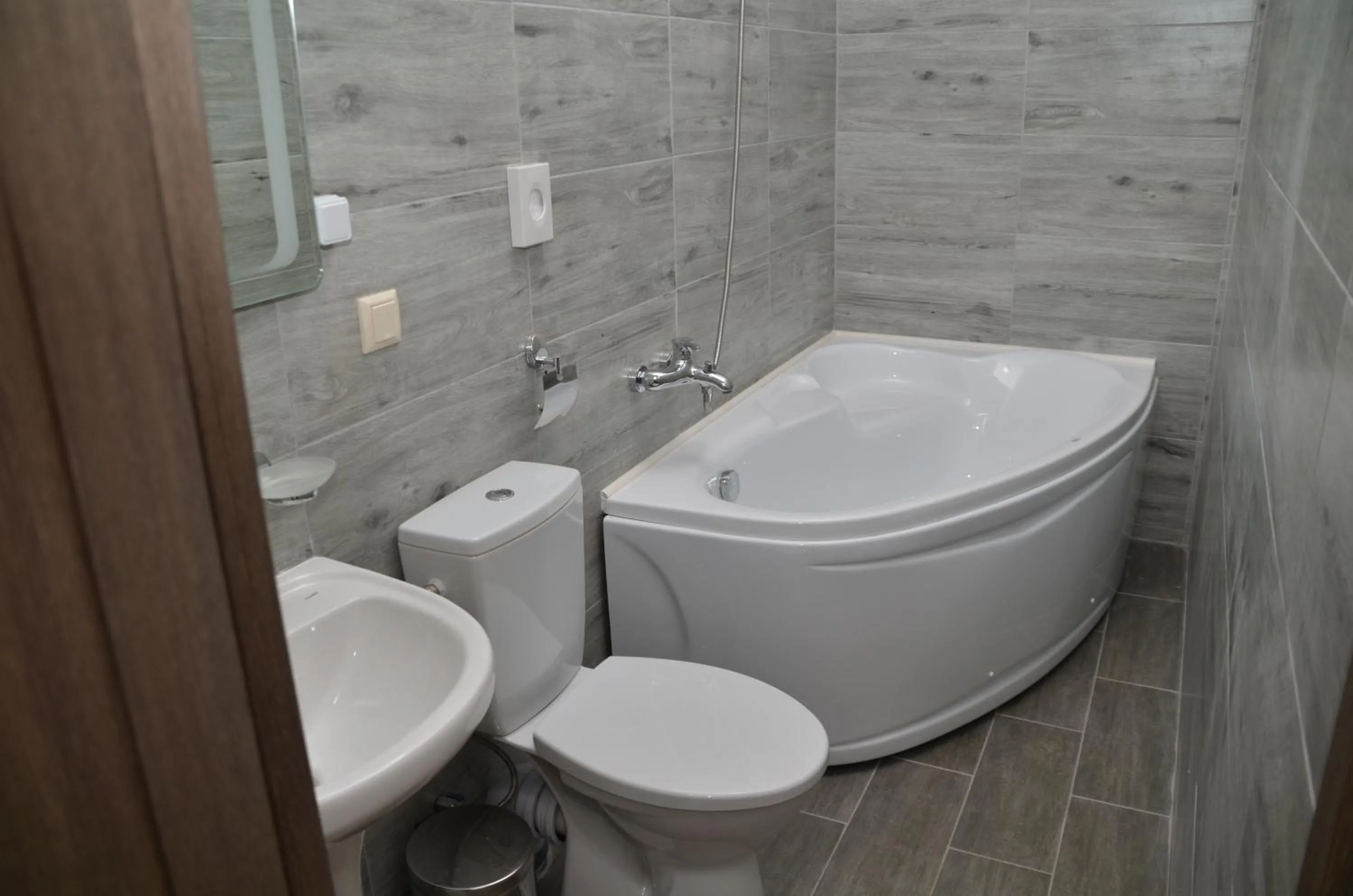 Bathroom in Centralnyi hotel