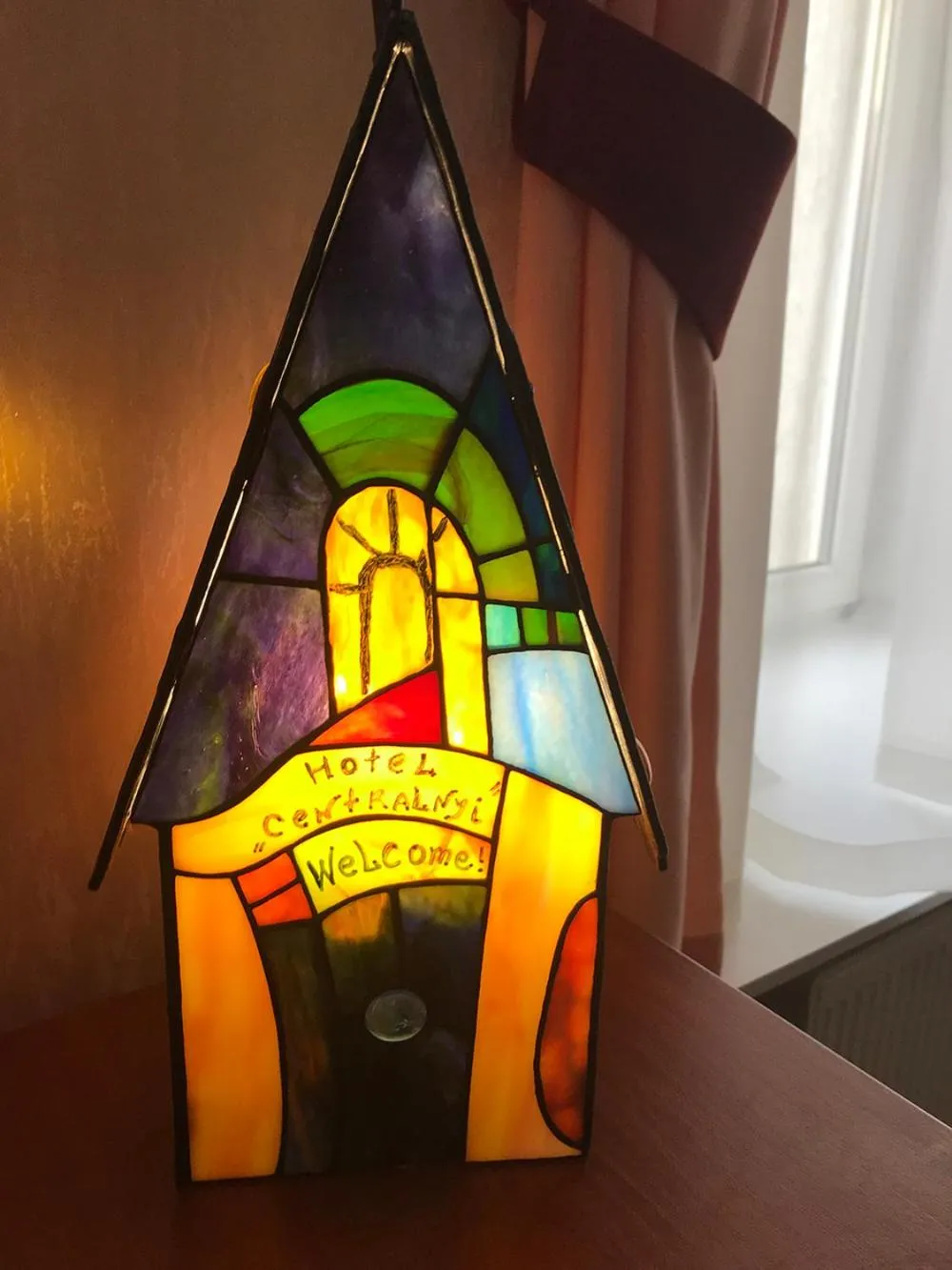 Decorative detail in Centralnyi hotel