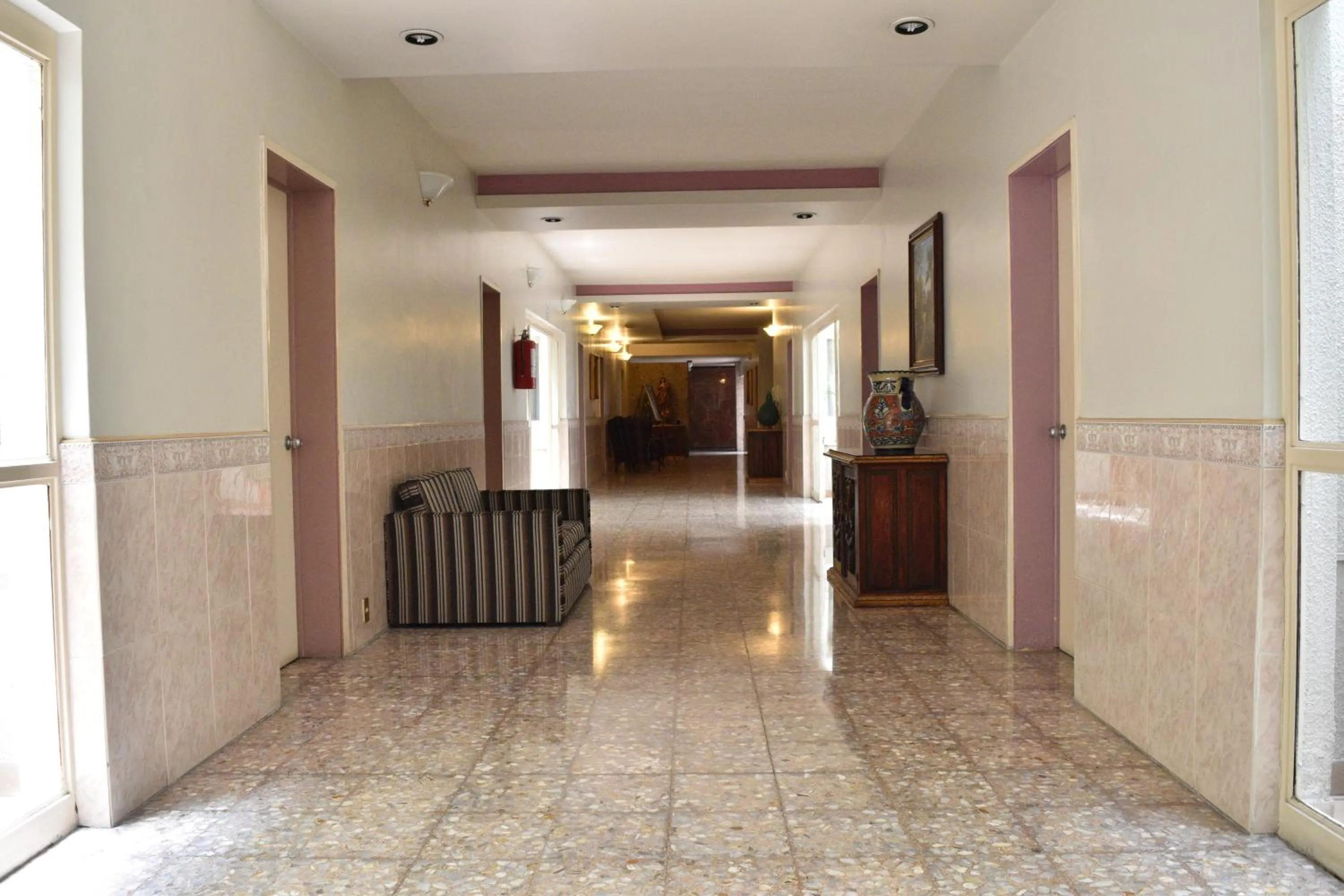 Lobby or reception in Hotel Ram Val