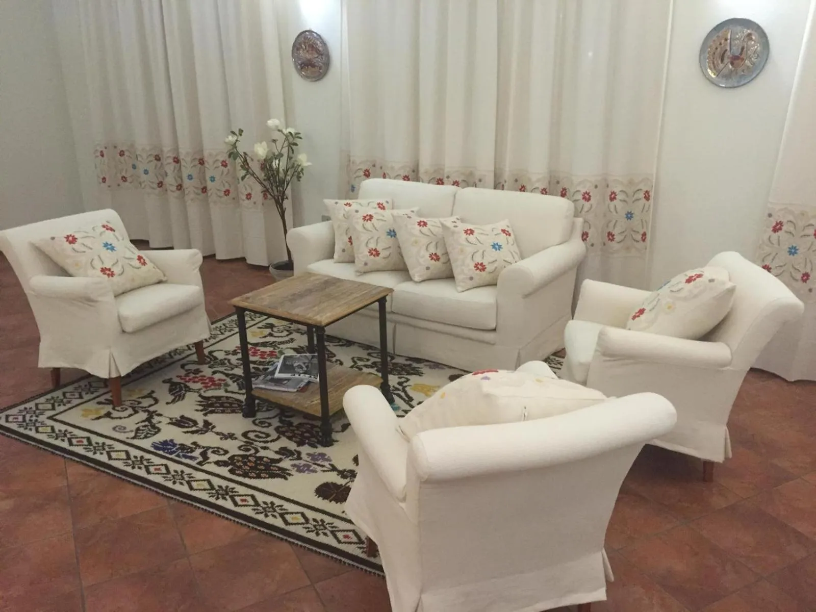 Living room in Hotel La Palma