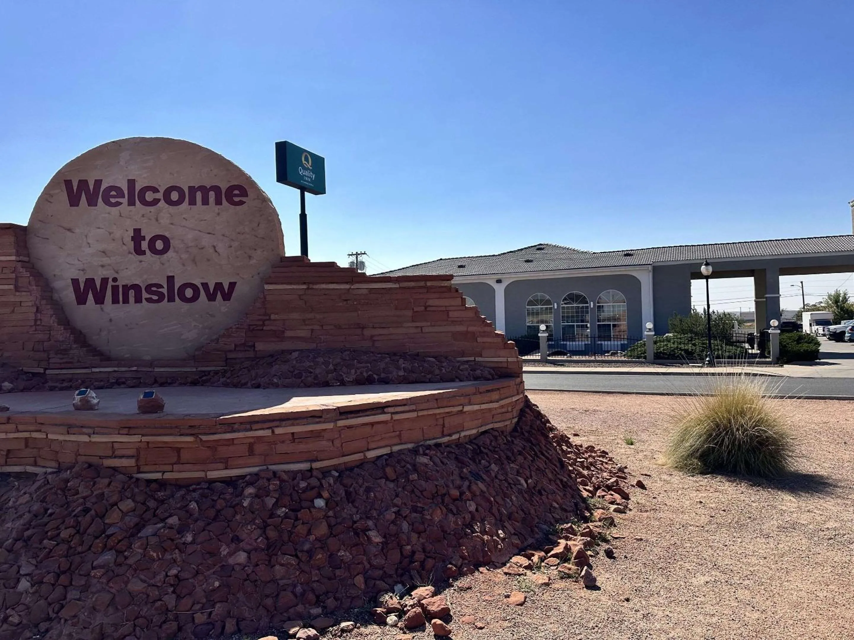Property building in Quality Inn Winslow I-40