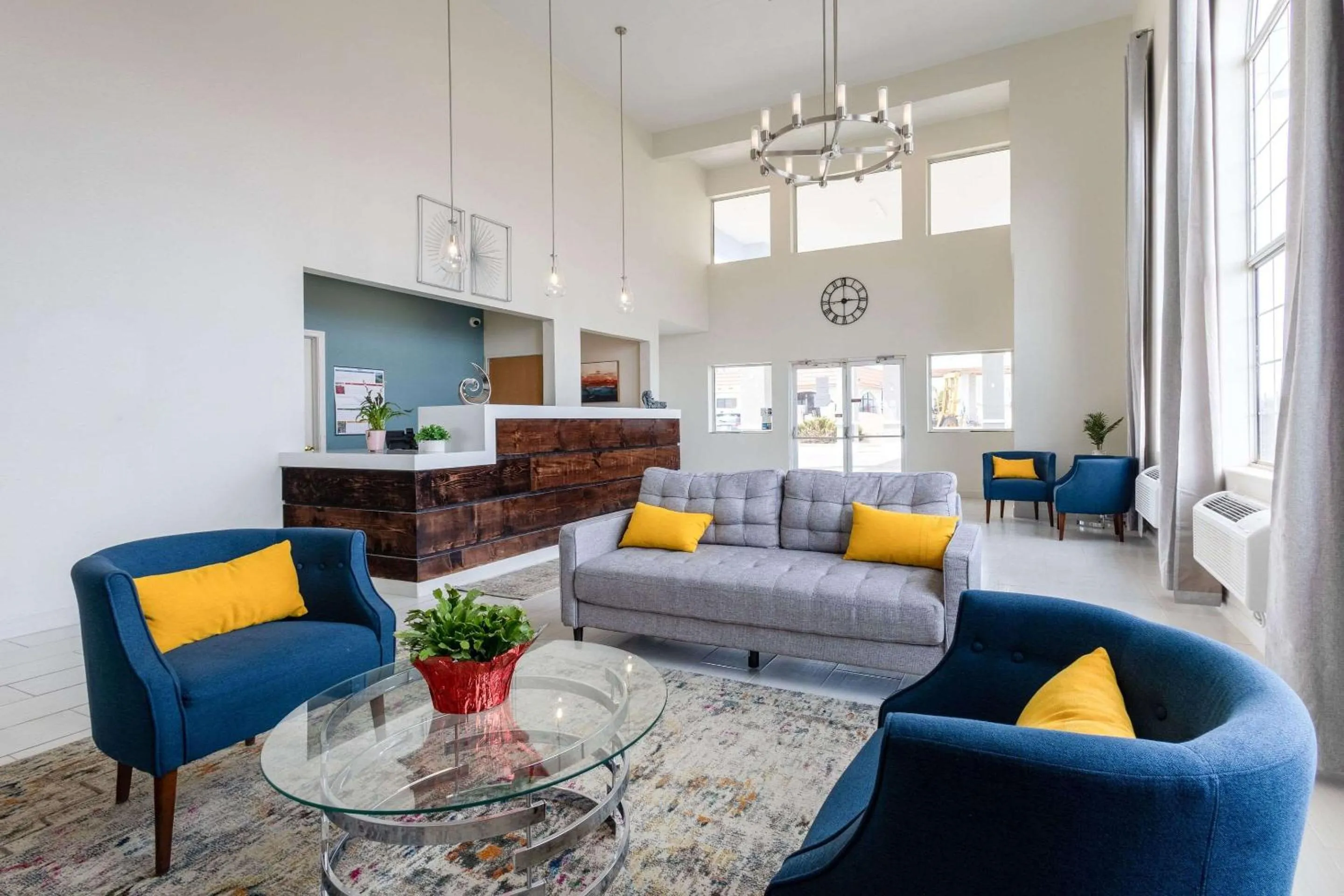 Lobby or reception in Quality Inn Winslow I-40