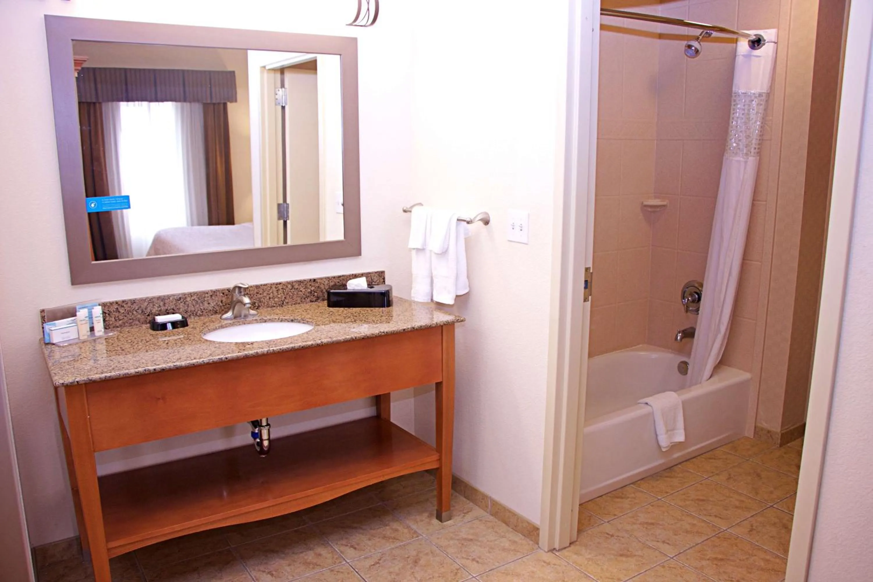 Bathroom in Hampton Inn Sidney